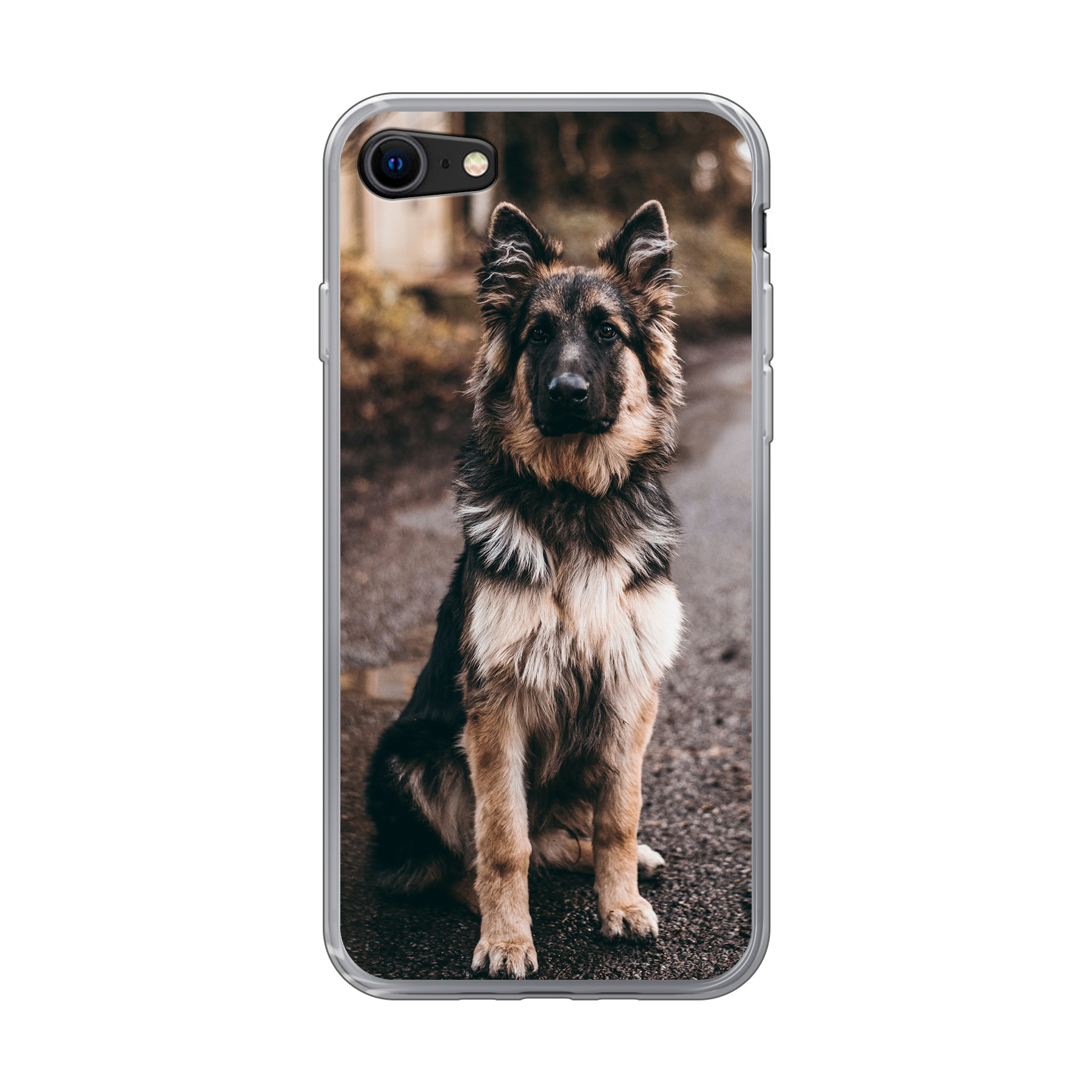 Apple iPhone 7 / 8 / SE (2020) / SE (2022) Soft case (back printed, transparent)