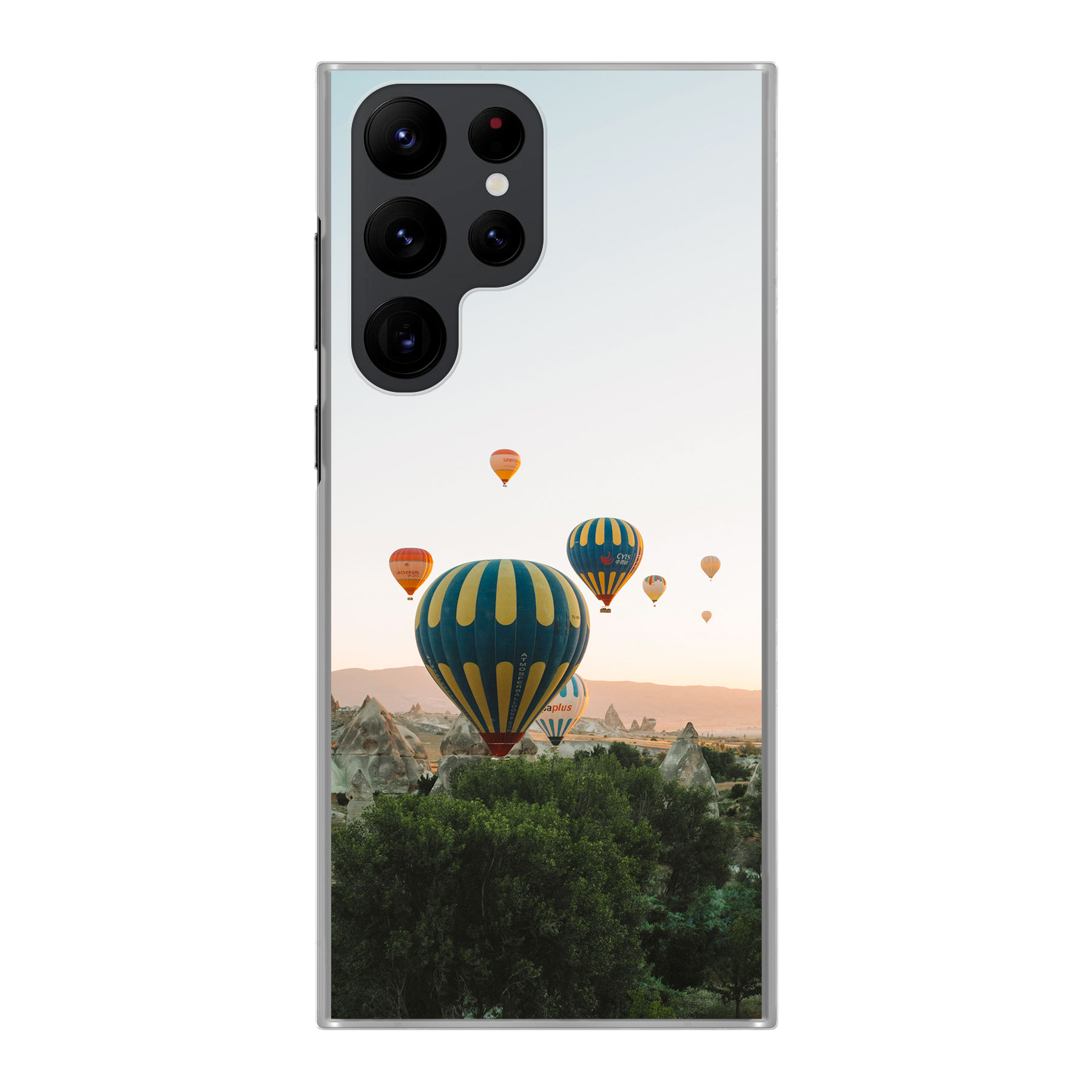 Samsung Galaxy S22 Ultra Hard case (back printed, transparent)