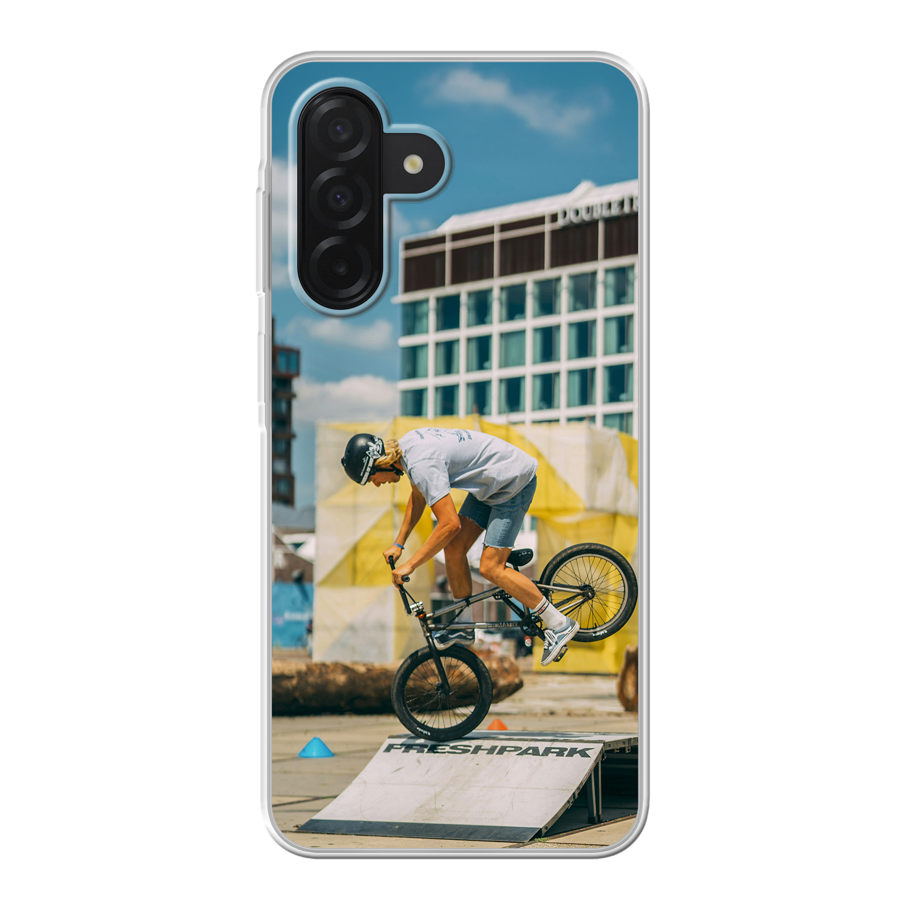 Samsung Galaxy A26 Soft case (back printed, transparent)