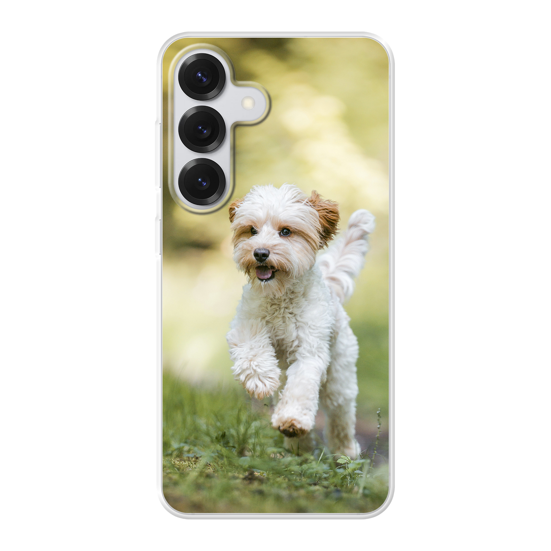 Samsung Galaxy S25 Soft case (back printed, transparent)