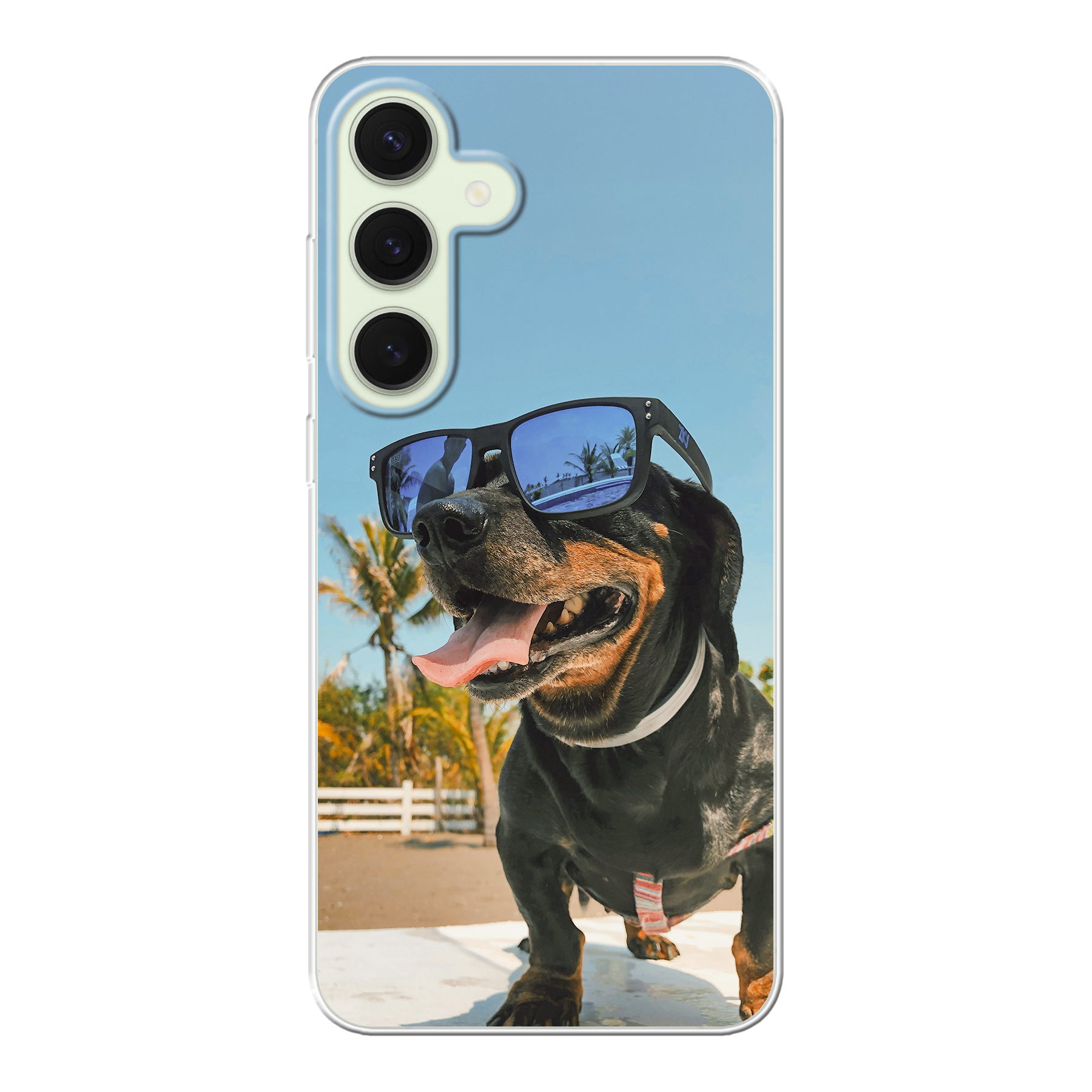 Samsung Galaxy S25 Plus Soft case (back printed, transparent)