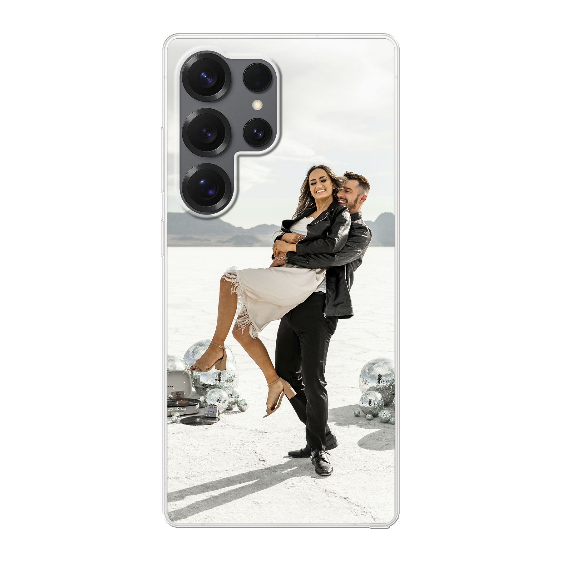 Samsung Galaxy S25 Ultra Hard case (back printed, transparent)