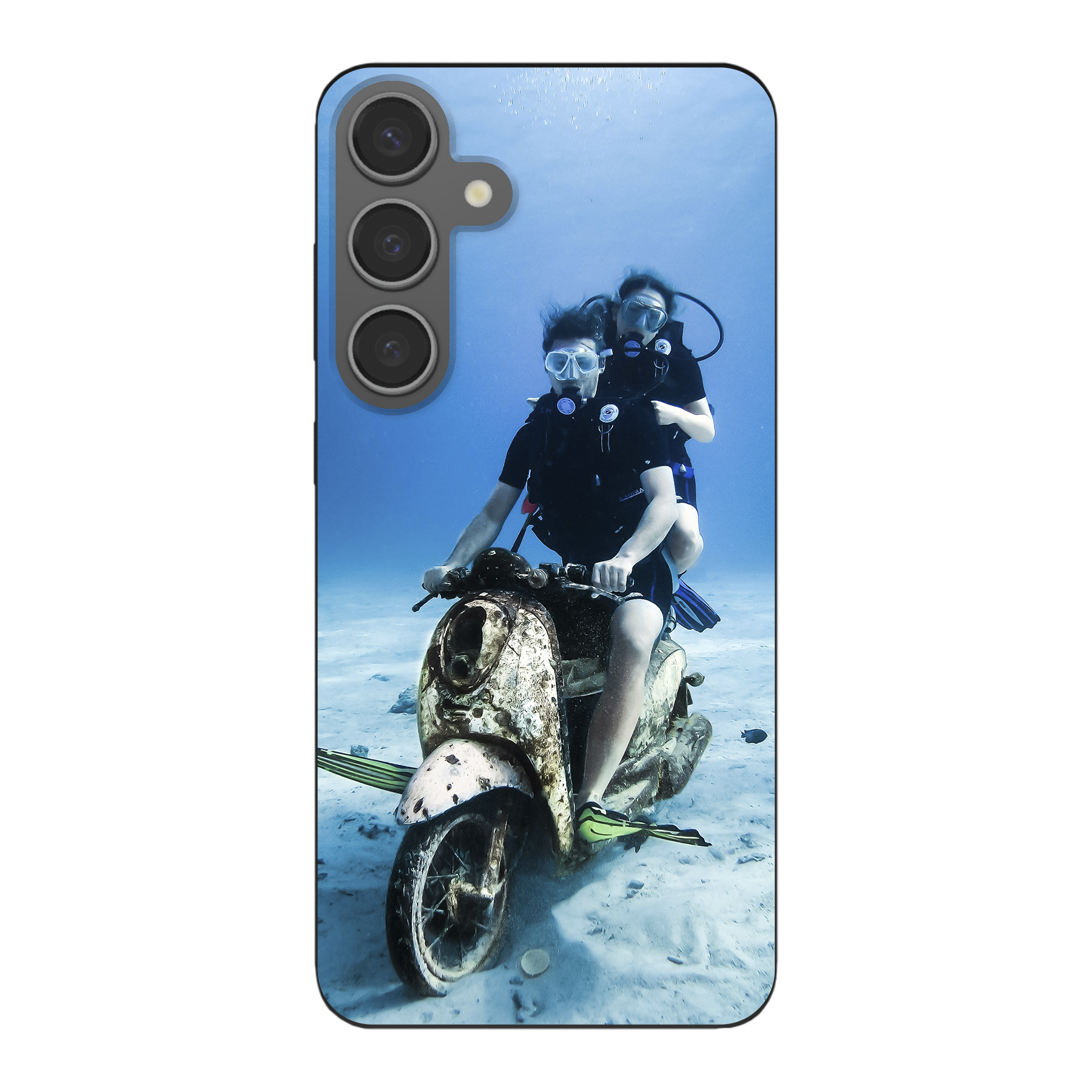 Samsung Galaxy S24 Plus Biodegradable case (back printed, black)