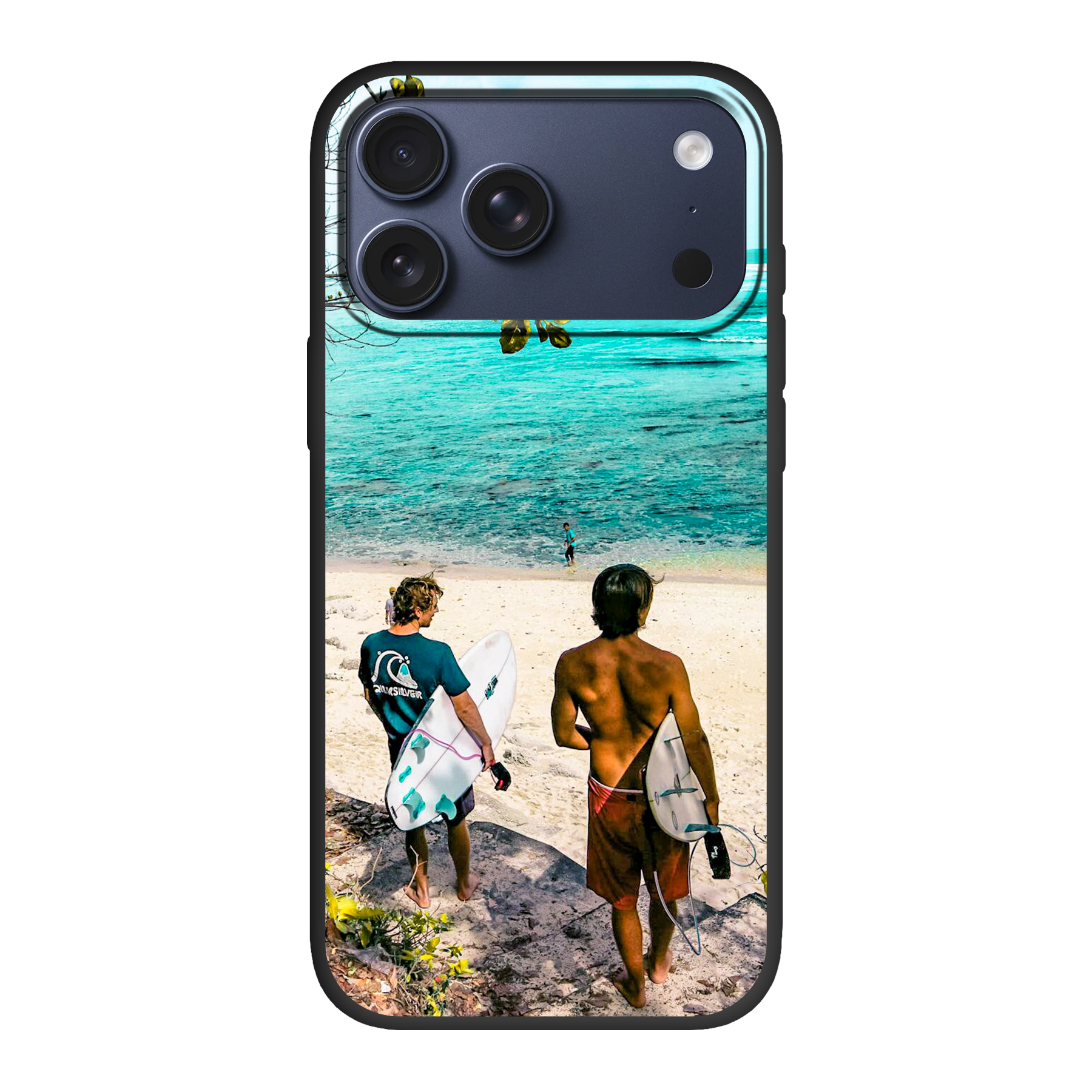 Apple iPhone 17 Pro Max Biodegradable case (back printed, black)