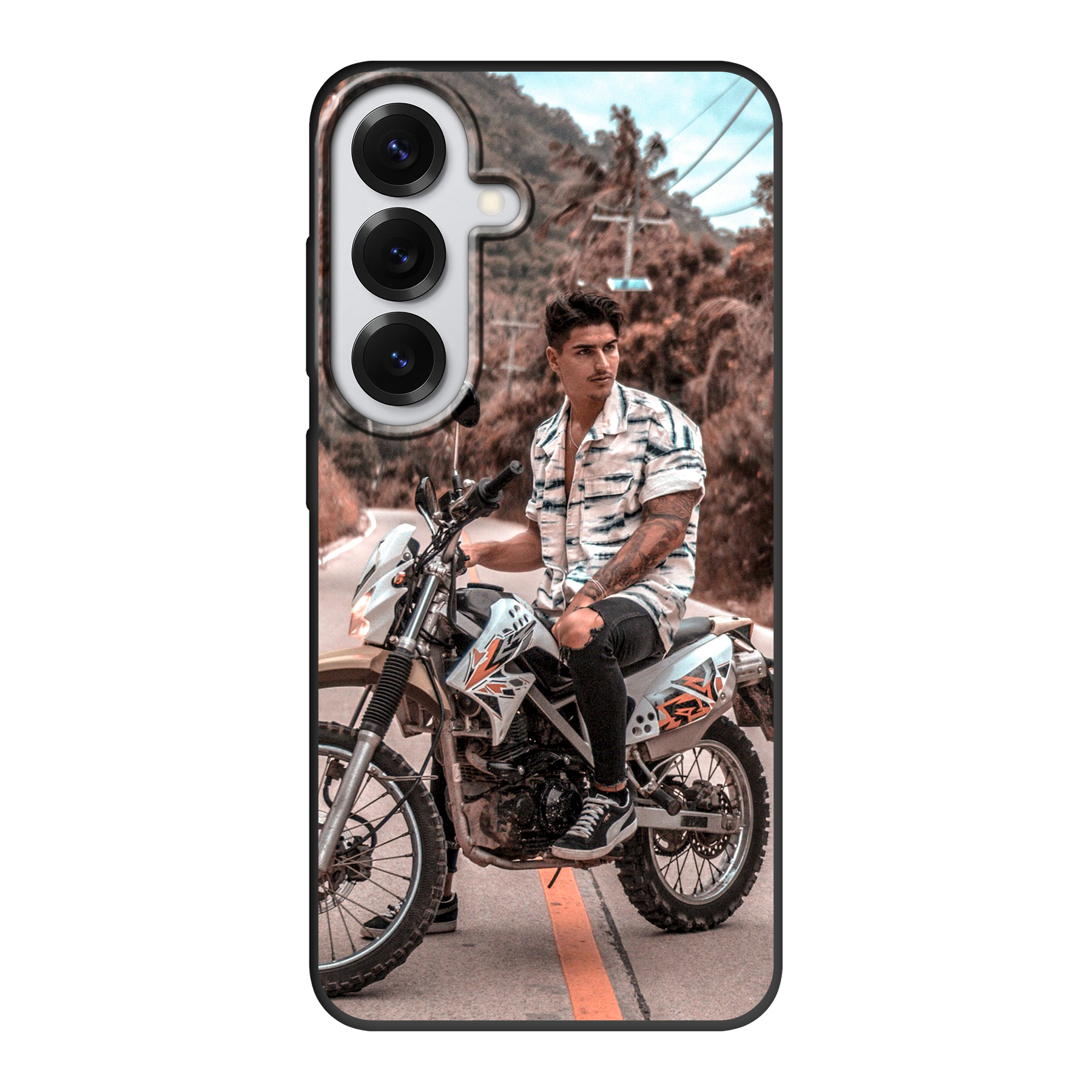 Samsung Galaxy S26 Biodegradable case (back printed, black)