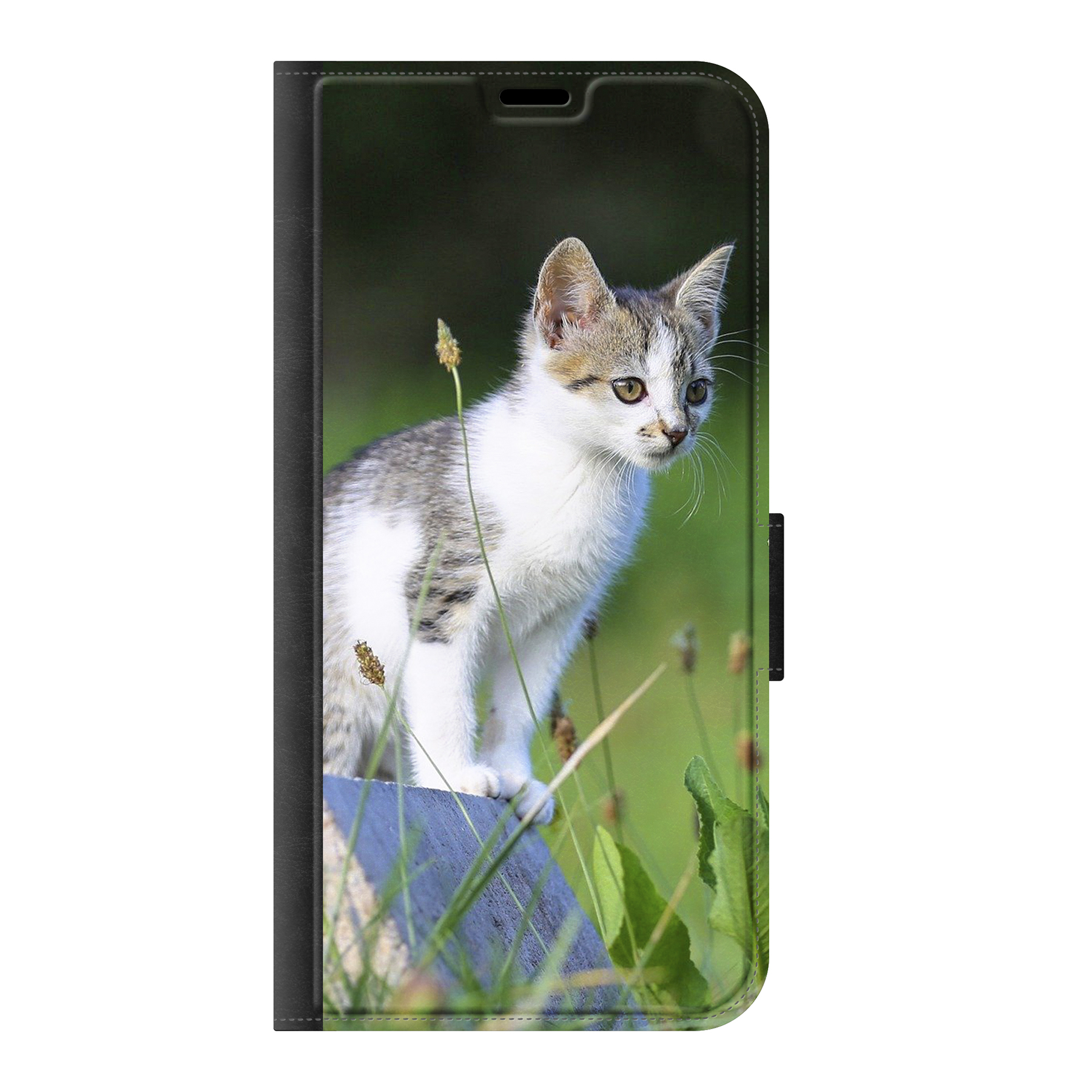 Samsung Galaxy S26 Plus Wallet case (front printed, black)