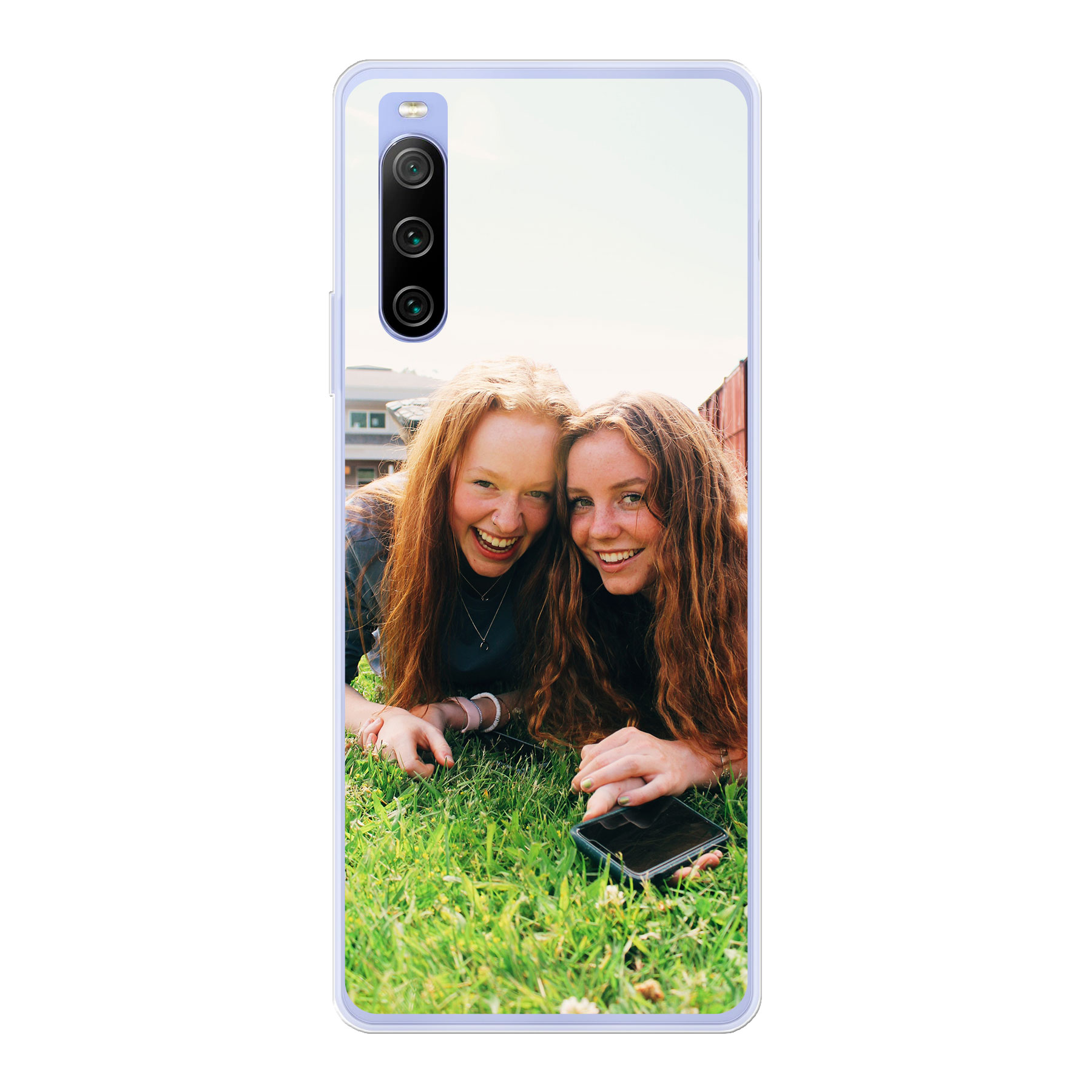 Sony Xperia 10 IV Soft case (back printed, transparent)