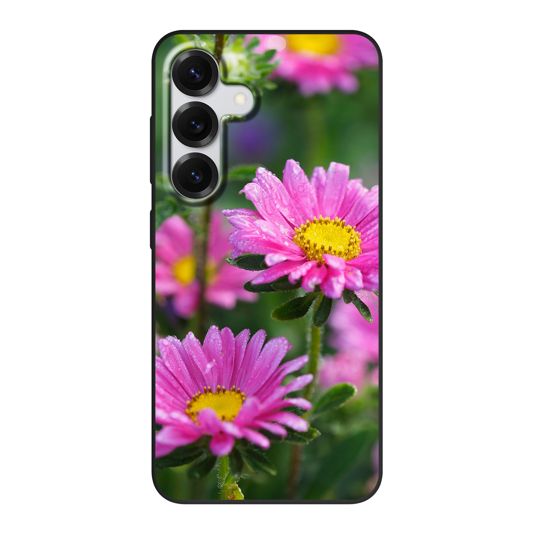 Samsung Galaxy S25 Biodegradable case (back printed, black)