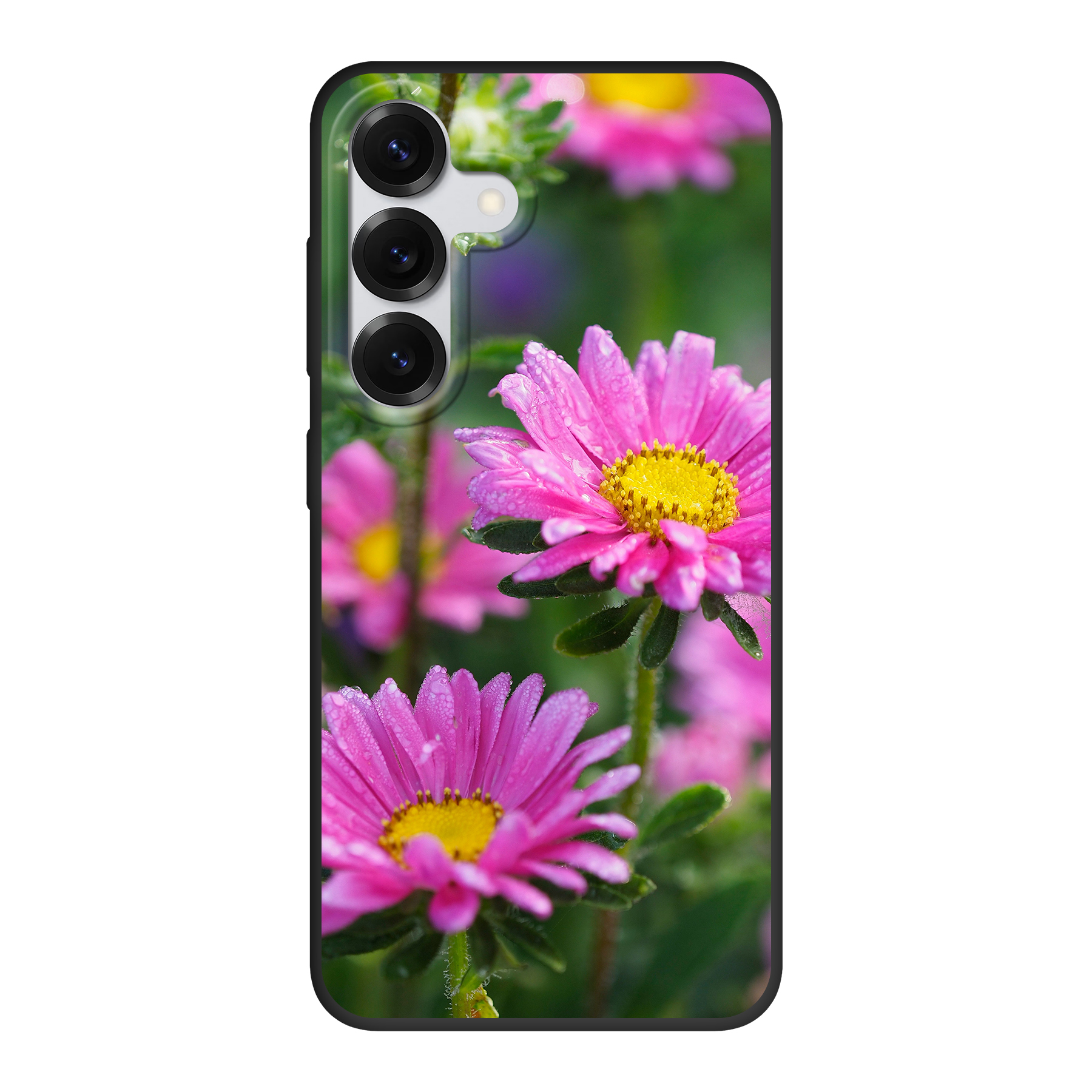 Samsung Galaxy S25 Biodegradable case (back printed, black)