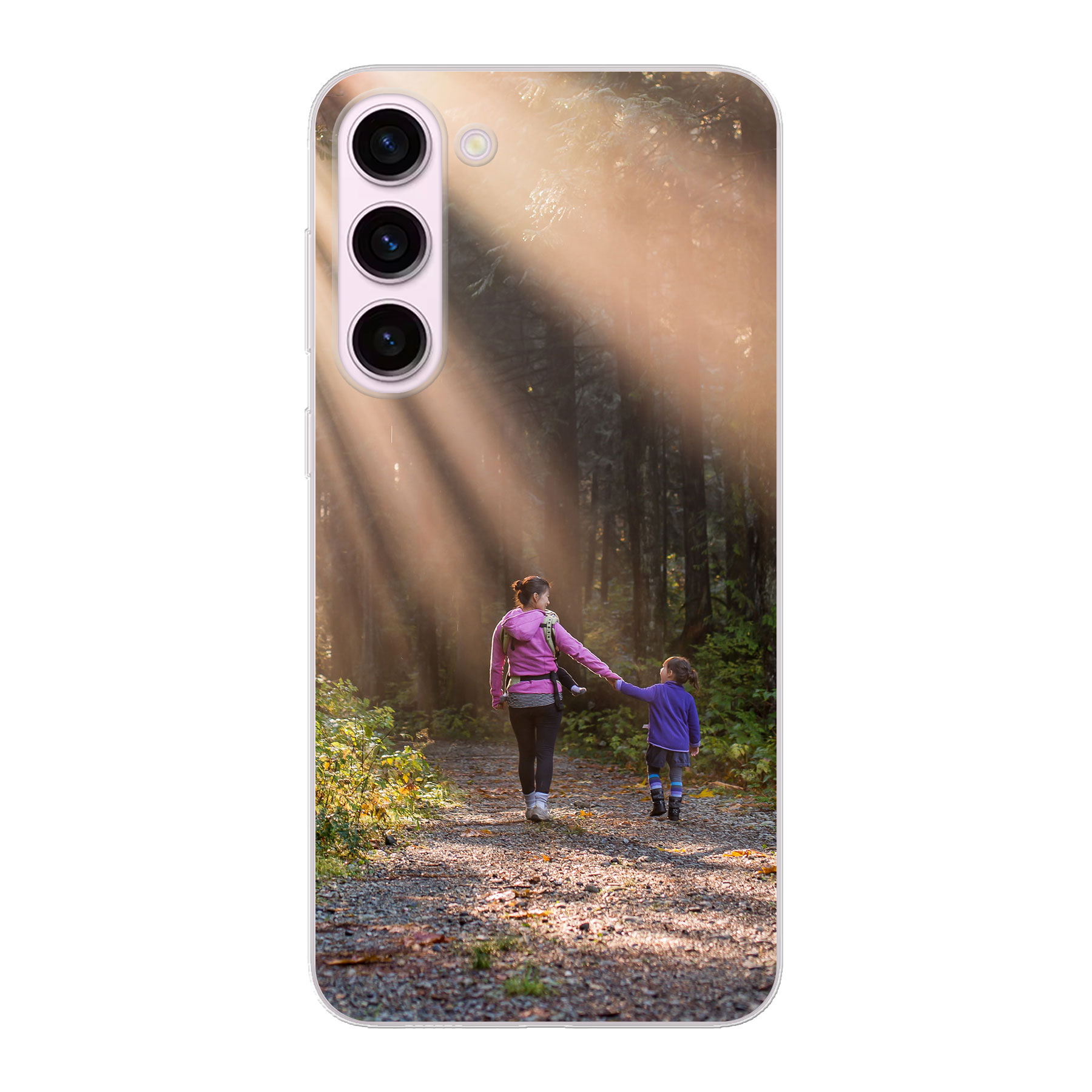 Samsung Galaxy S23 Plus Hard case (back printed, transparent)
