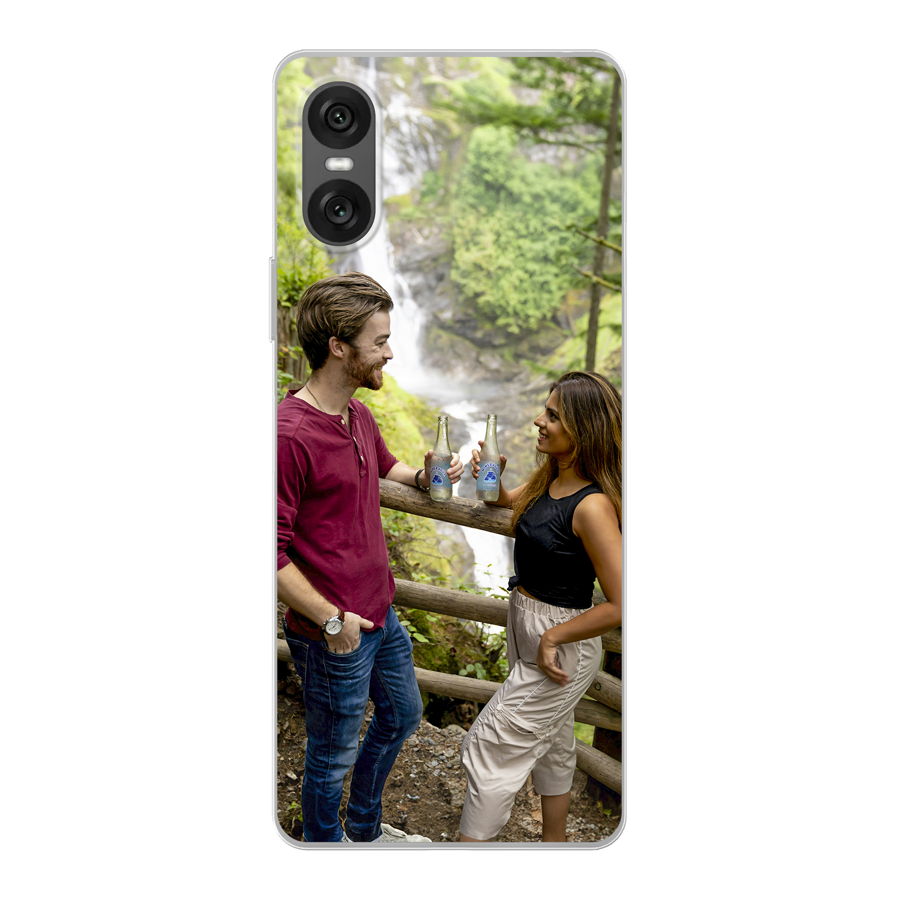 Sony Xperia 10 VI Soft case (back printed, transparent)