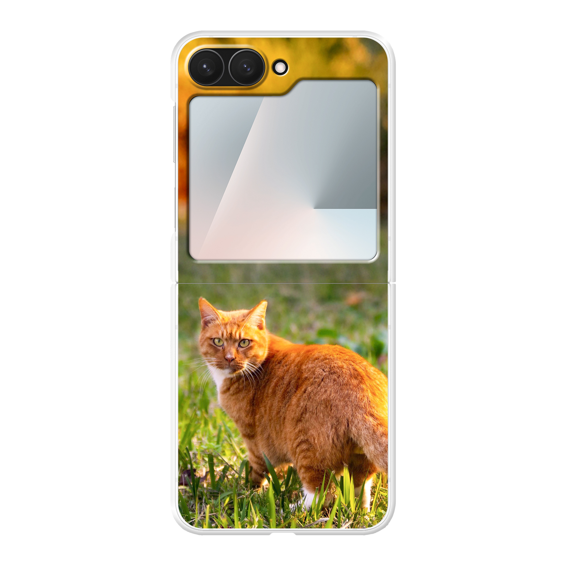 Samsung Galaxy Z Flip7 FE Hard case (back printed, transparent)