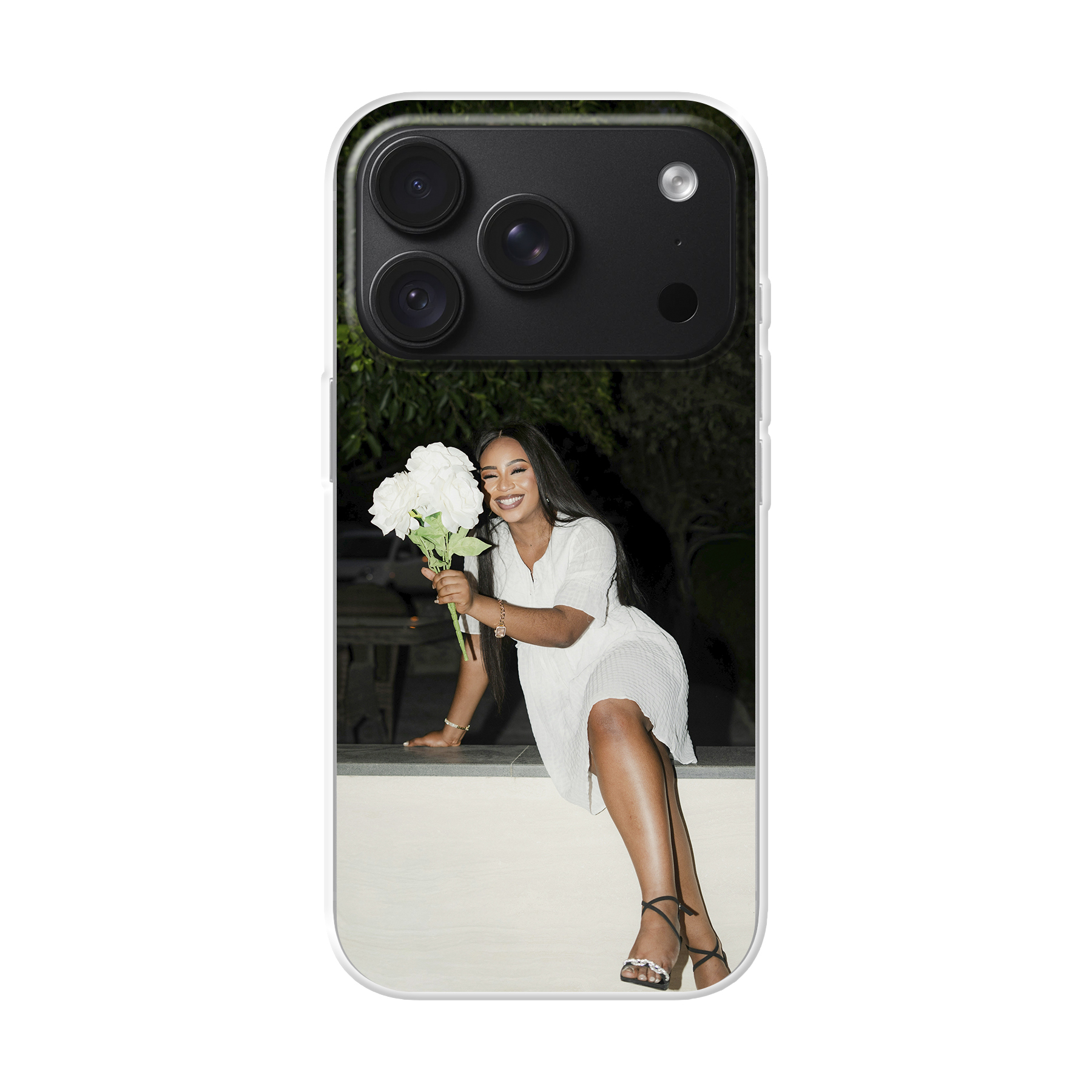 Apple iPhone 18 Pro Hard case (back printed, transparent)