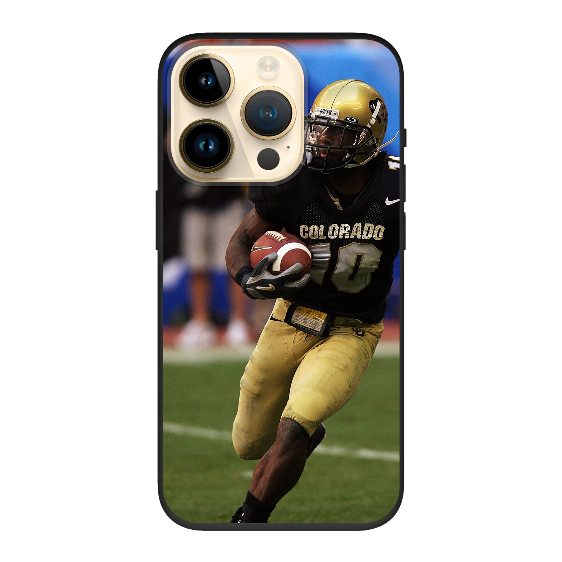 Apple iPhone 14 Pro Biodegradable case (back printed, black)