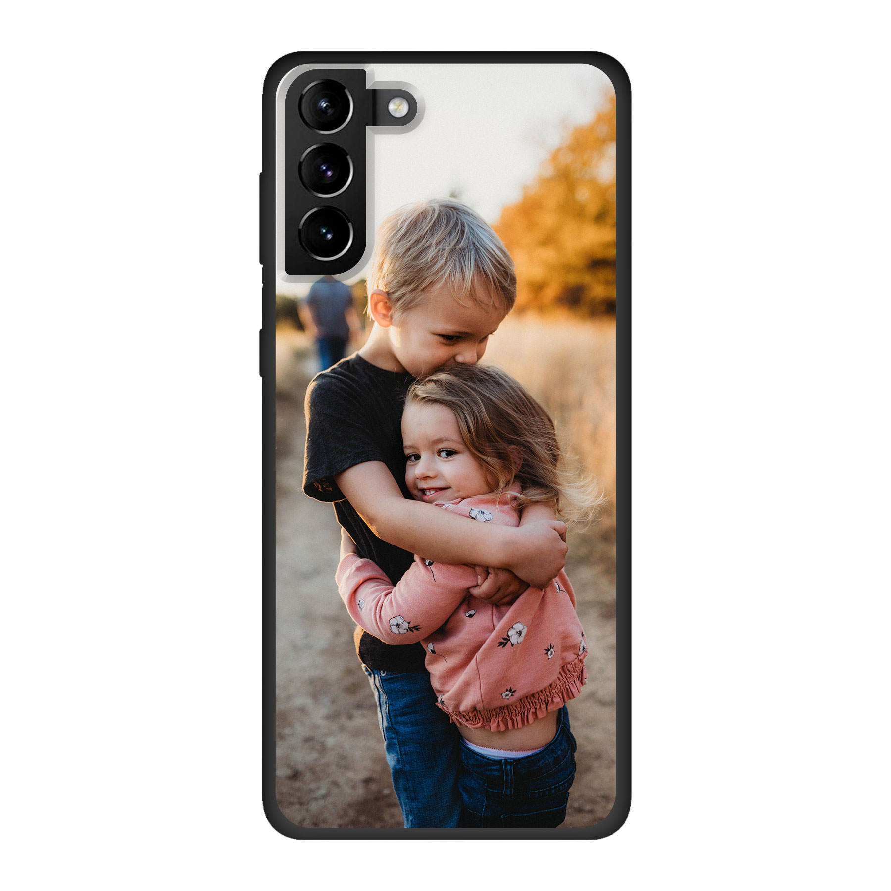 Samsung Galaxy S21 Plus 5G Biodegradable case (back printed, black)