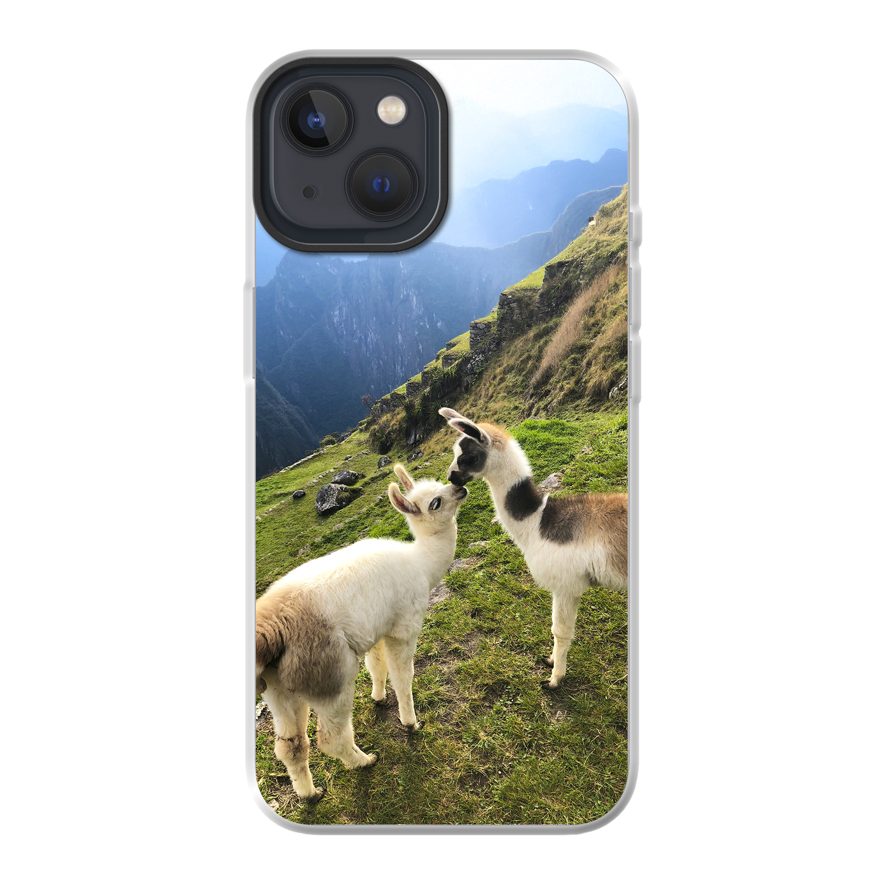 Apple iPhone 13 Hybrid case with MagSafe (back printed, transparent)