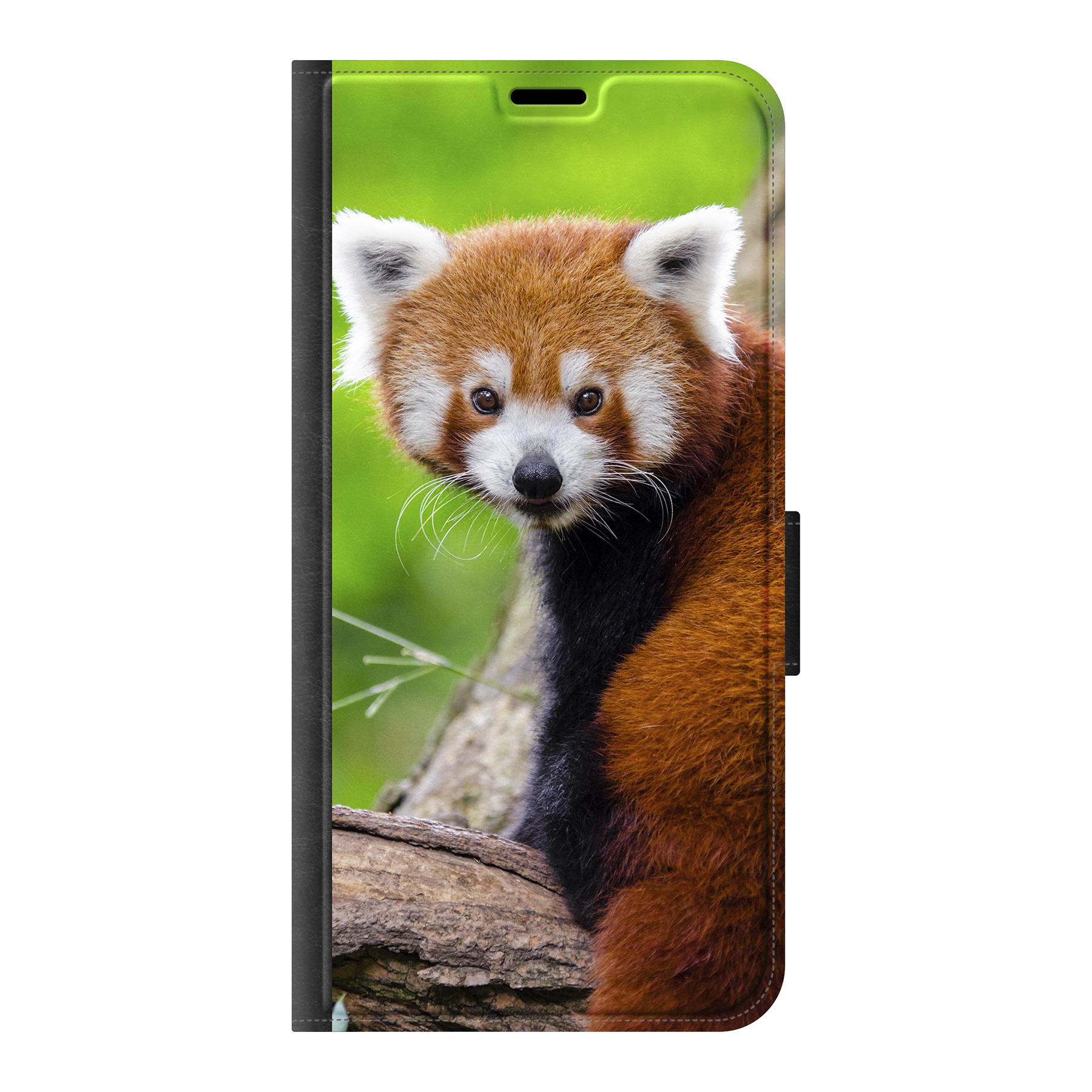 Apple iPhone Air Wallet case (front printed, black)