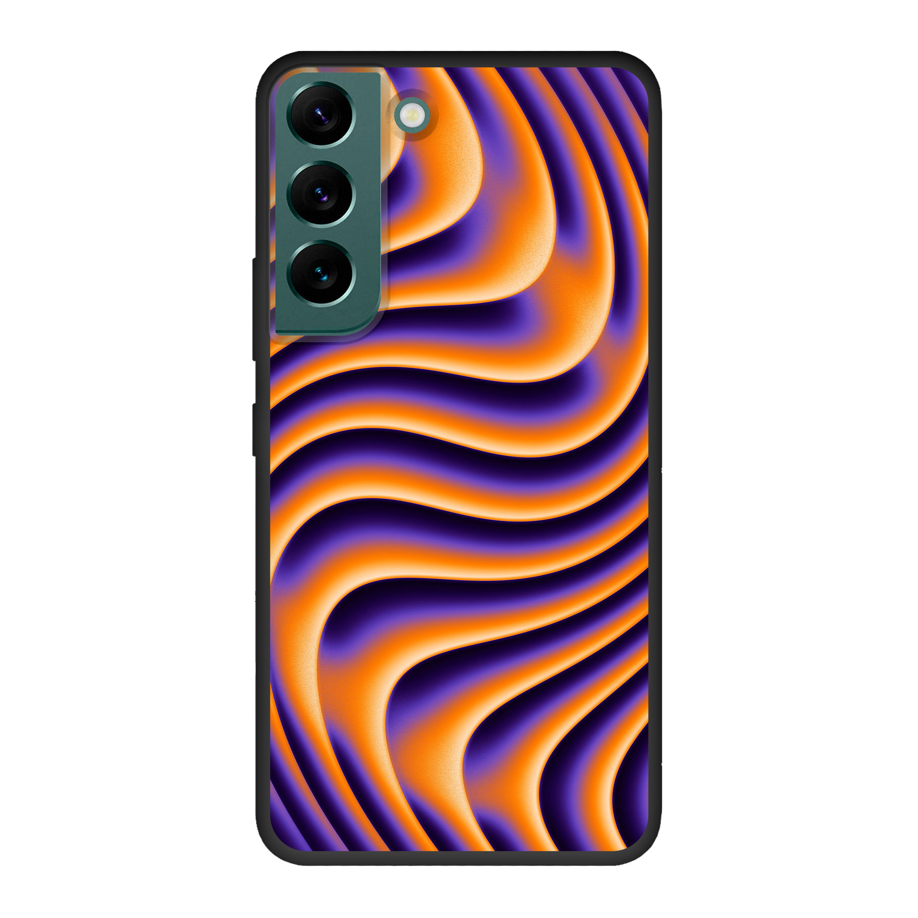 Samsung Galaxy S22 Biodegradable case (back printed, black)