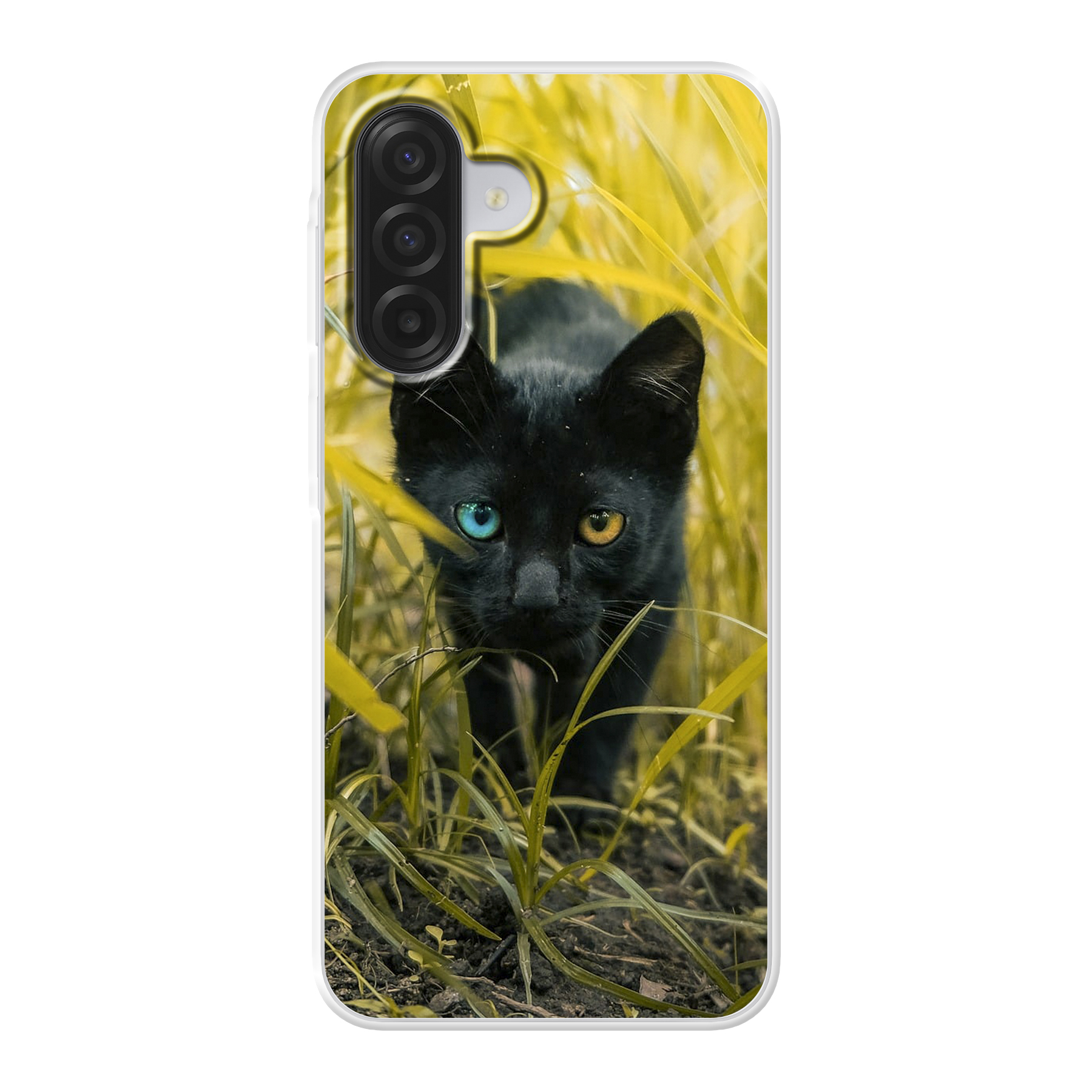 Samsung Galaxy A18 5G Soft case (back printed, transparent) 