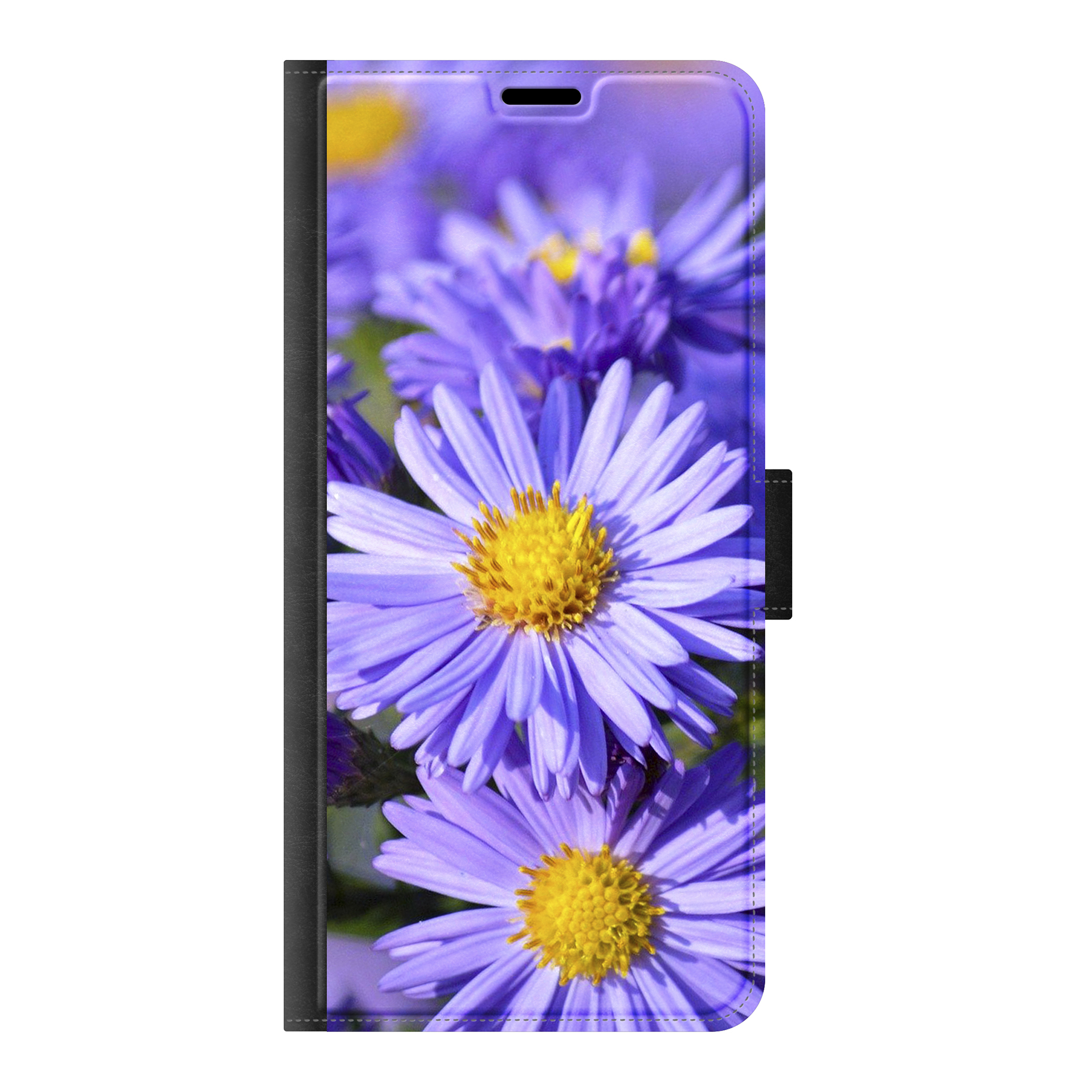 Samsung Galaxy S9 Plus Wallet case (front printed, black)