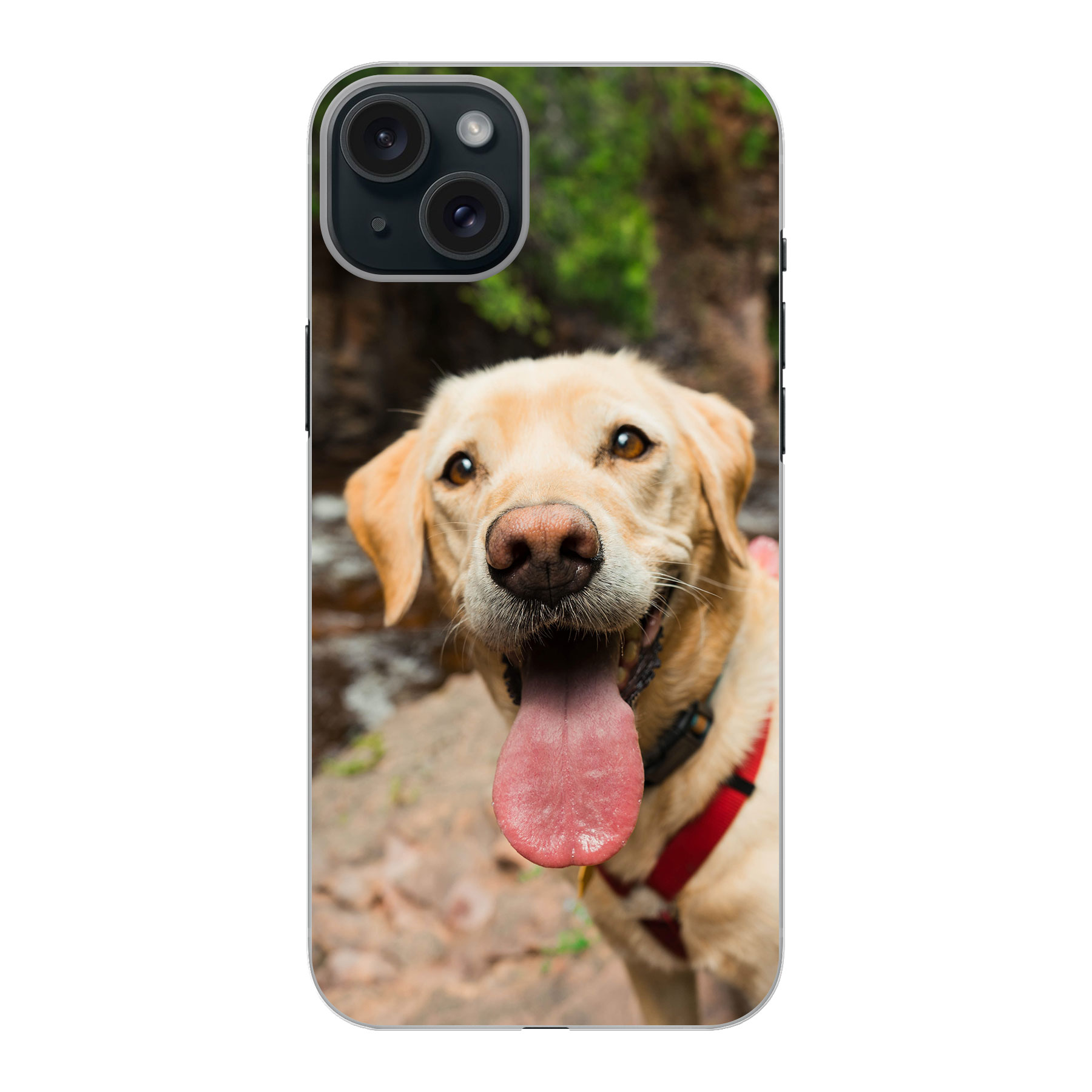 Apple iPhone 15 Plus Hard case (back printed, transparent)