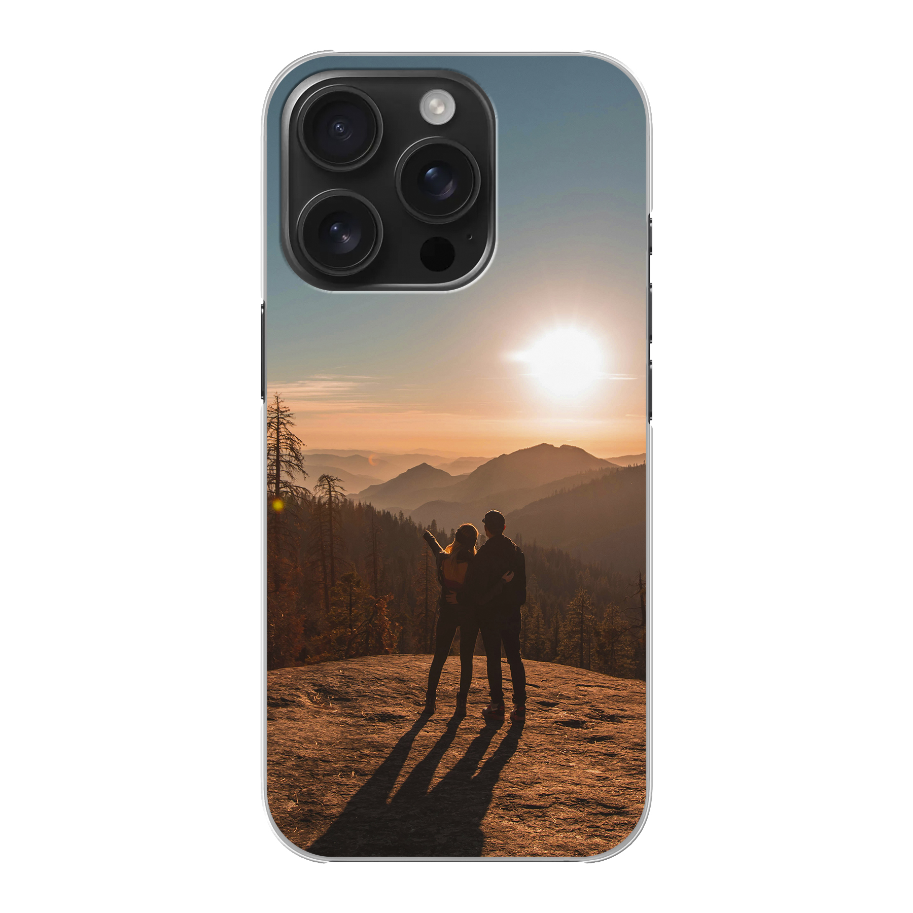 Apple iPhone 16 Pro Hard case (back printed, transparent)