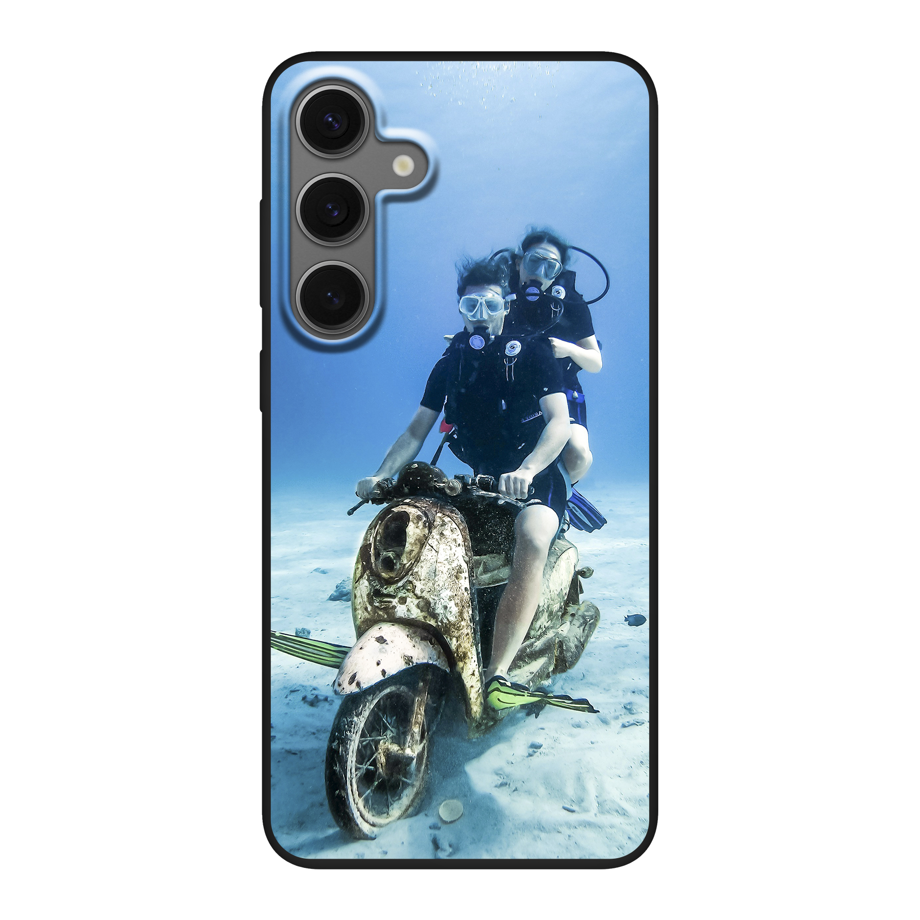 Samsung Galaxy S24 Plus Biodegradable case (back printed, black)