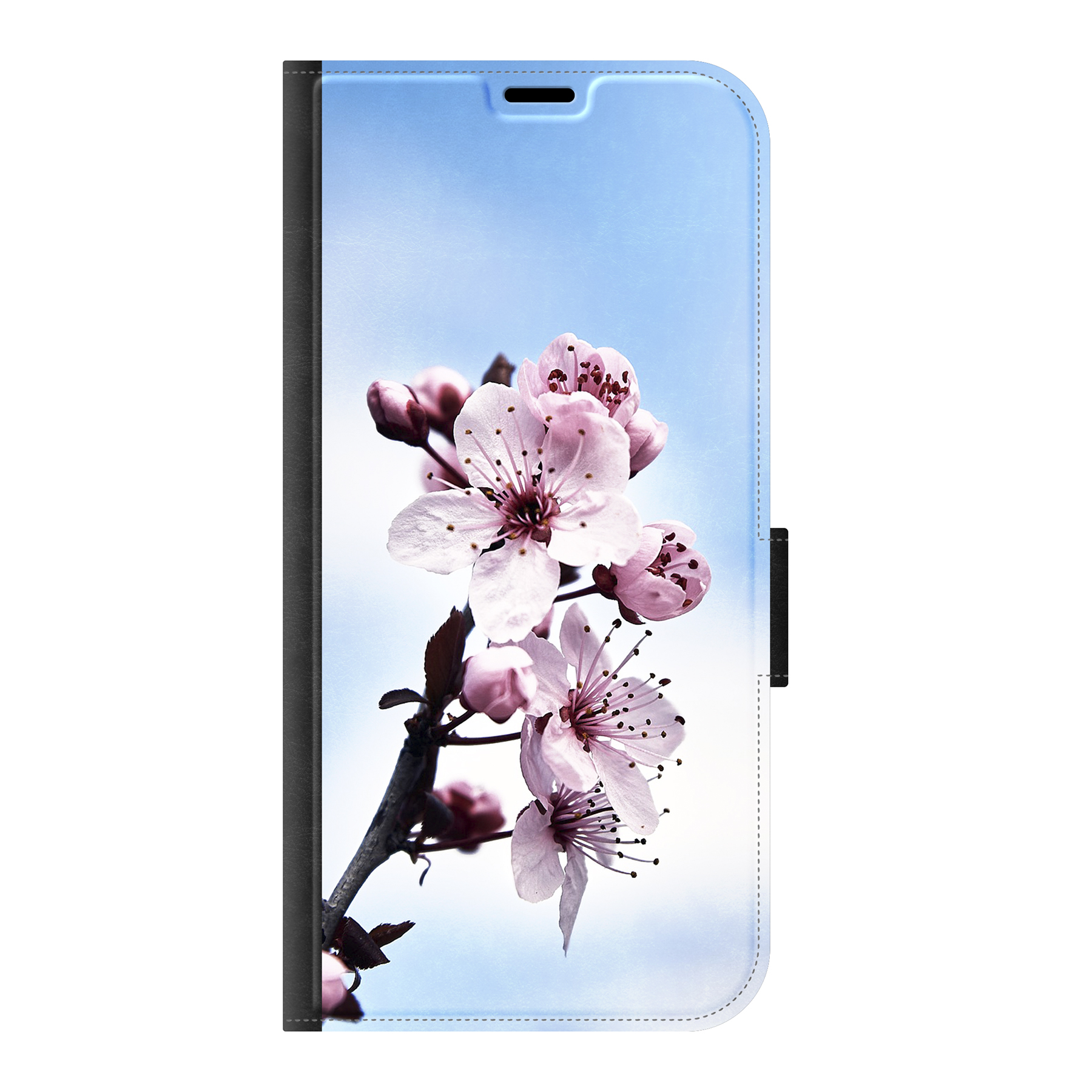 Apple iPhone 18 Pro Max Wallet case (front printed, black)