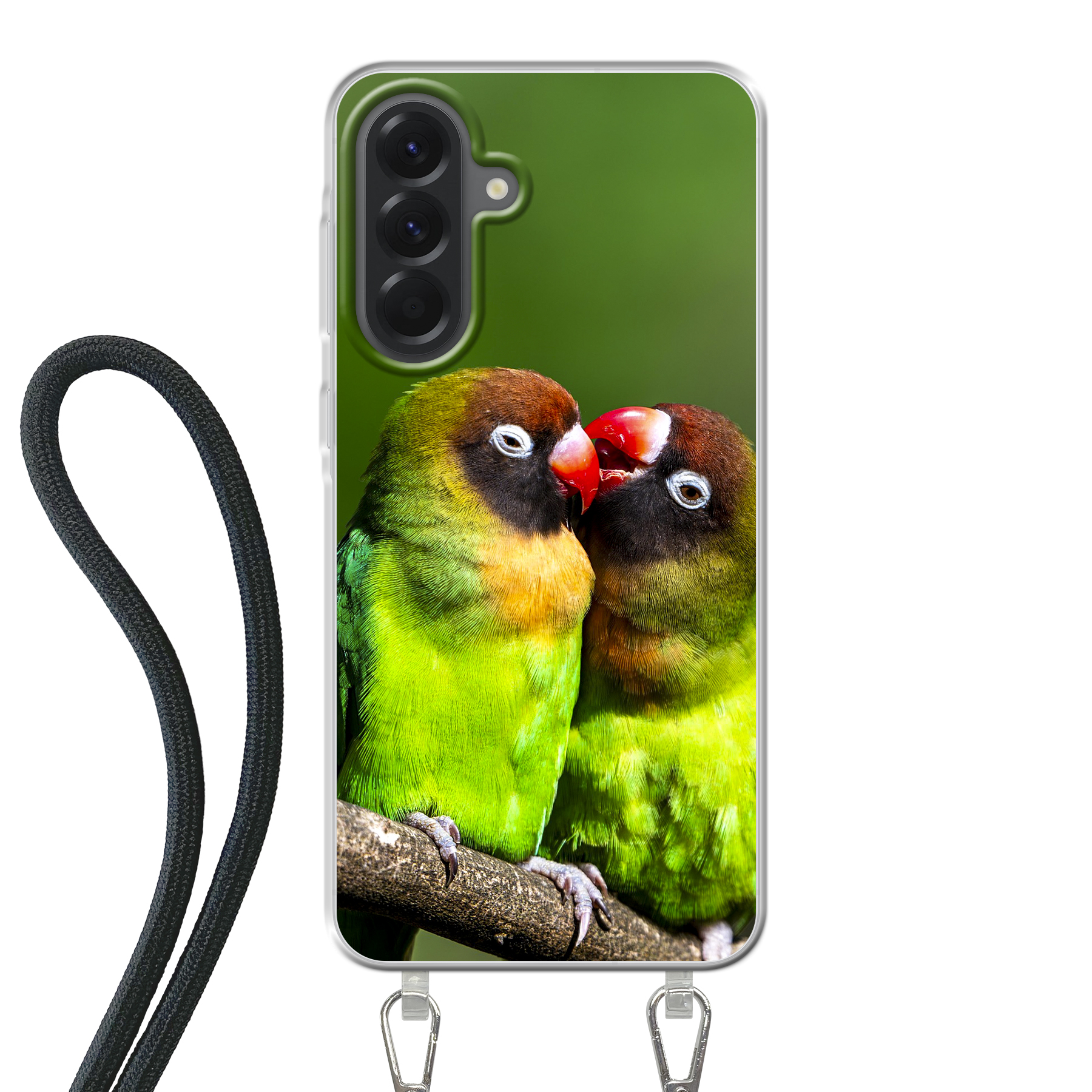 Samsung Galaxy A56 Crossbody case (back printed, transparent)