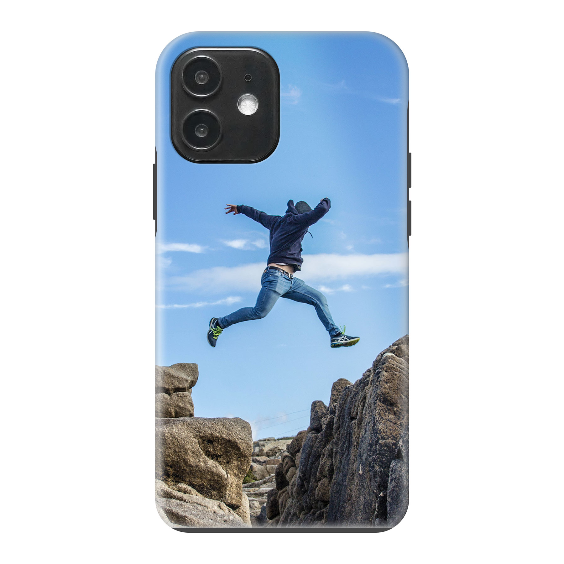 Apple iPhone 12 / iPhone 12 Pro Tough case (fully printed, black insert)