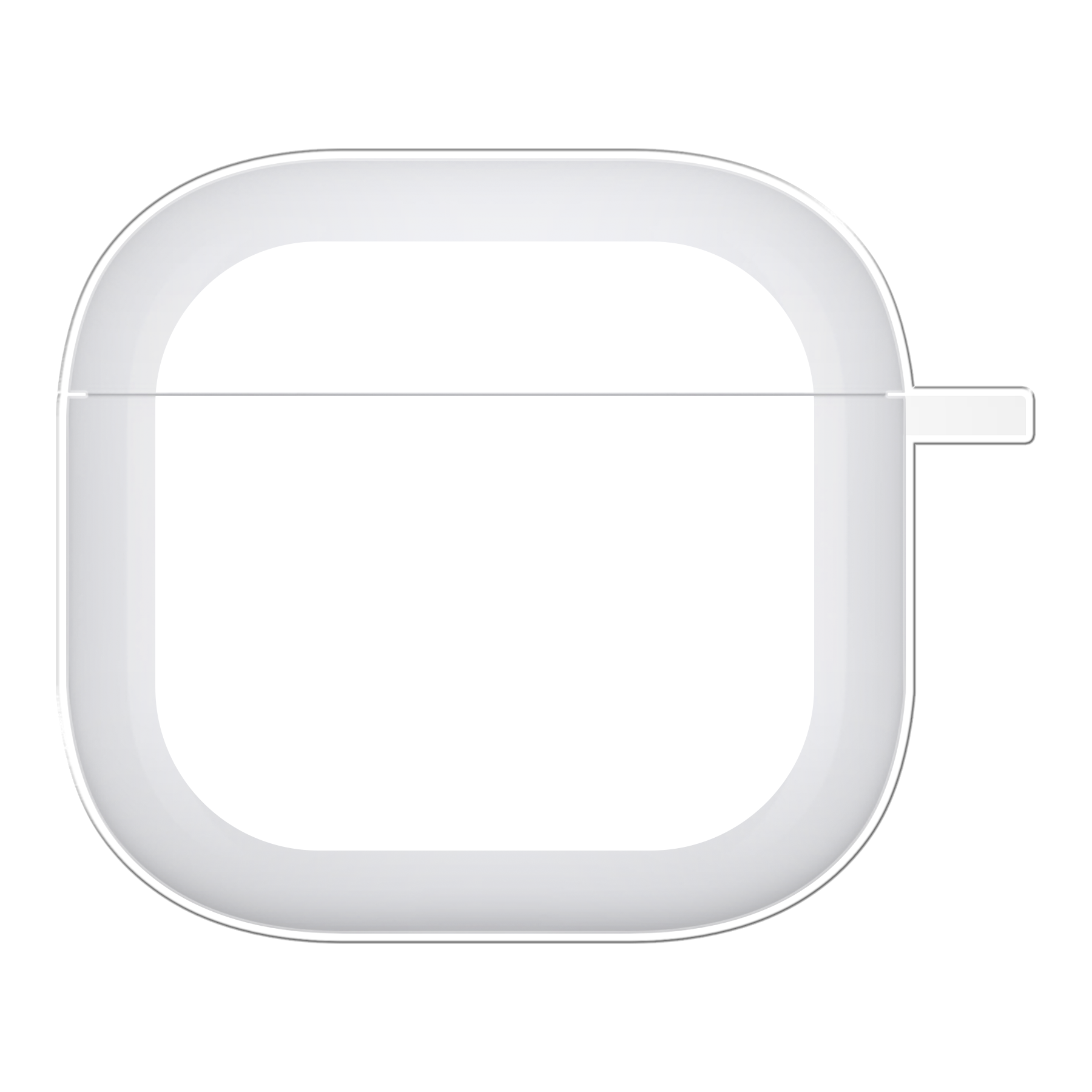 Apple Airpods 4 Soft case (front printed, transparent)