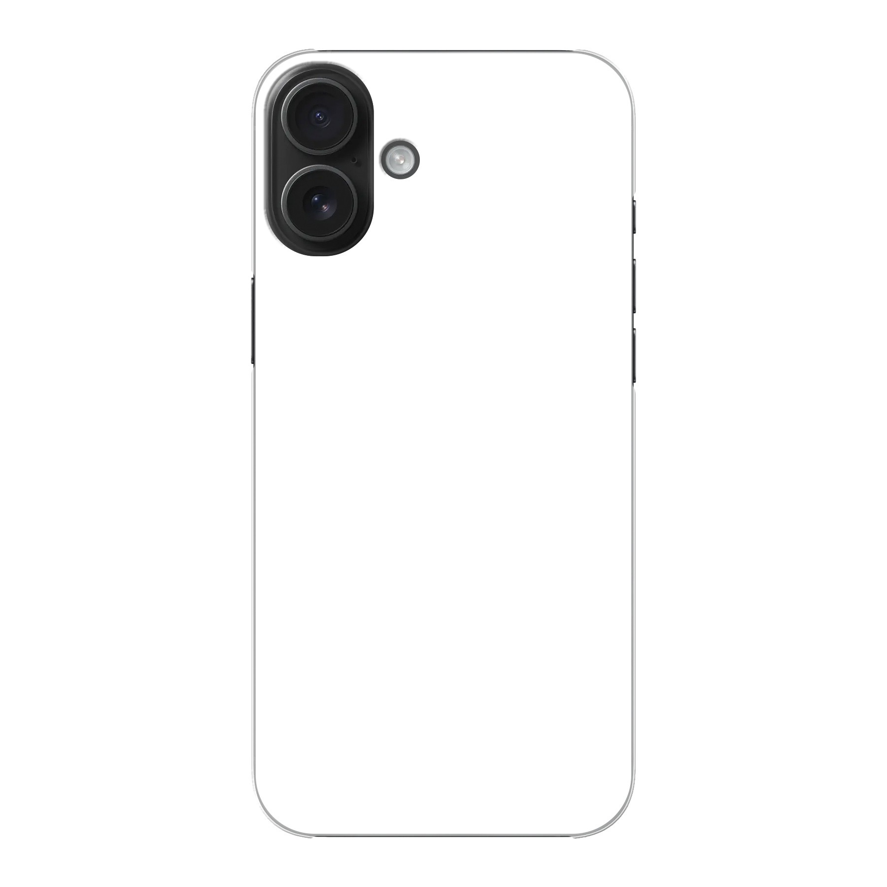 Apple iPhone 16 Plus Hard case (back printed, transparent)