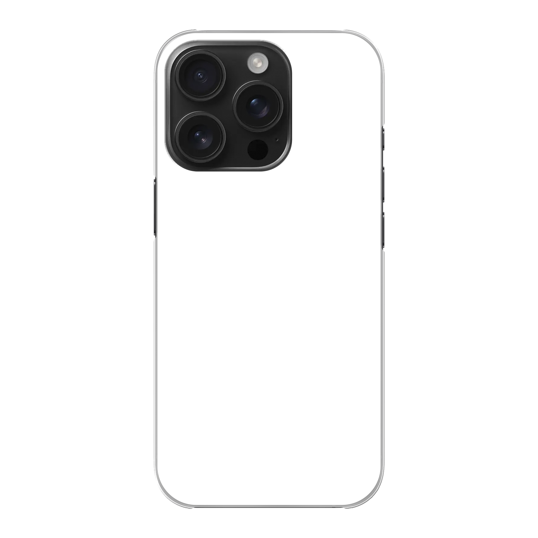 Apple iPhone 16 Pro Hard case (back printed, transparent)