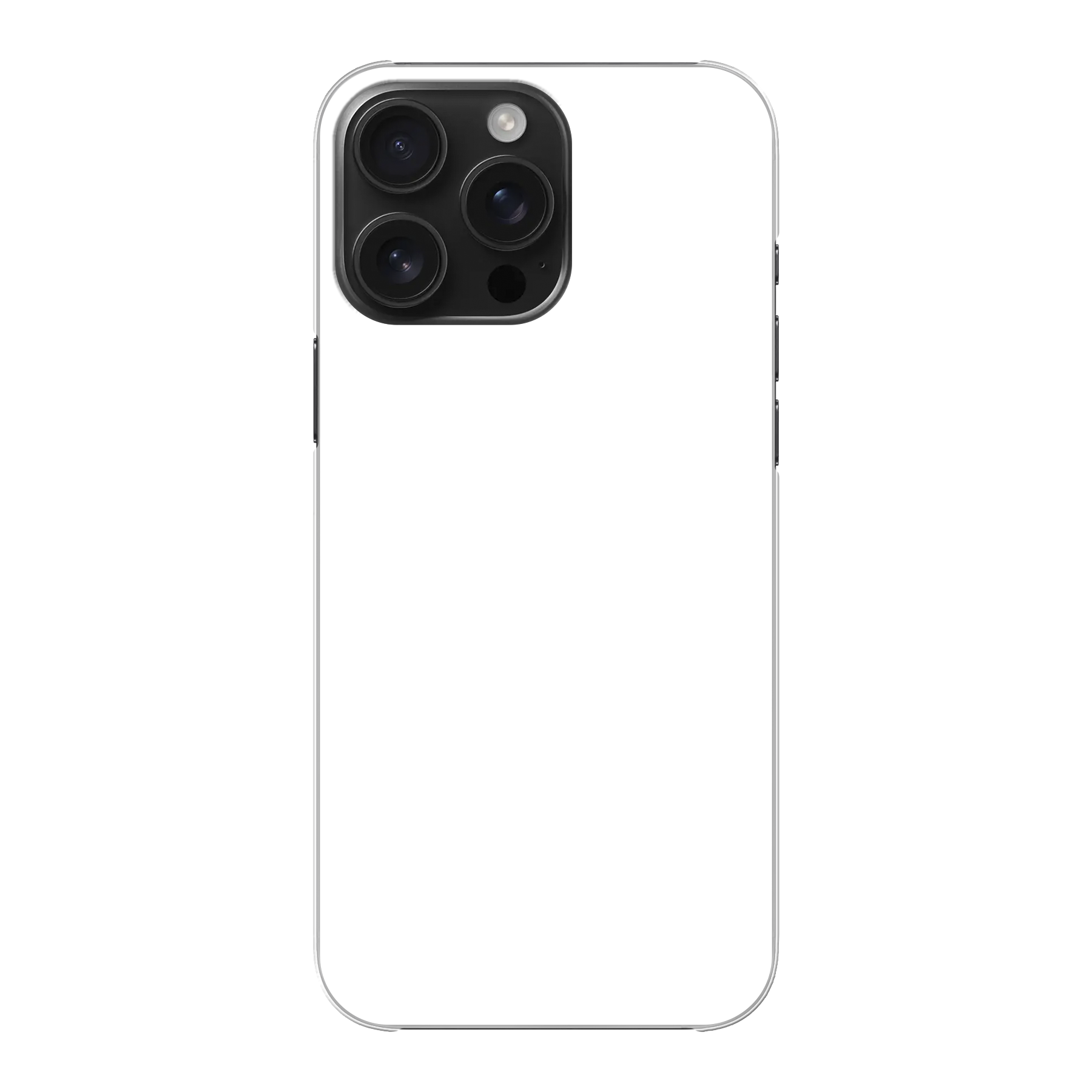 Apple iPhone 16 Pro Max Hard case (back printed, transparent)