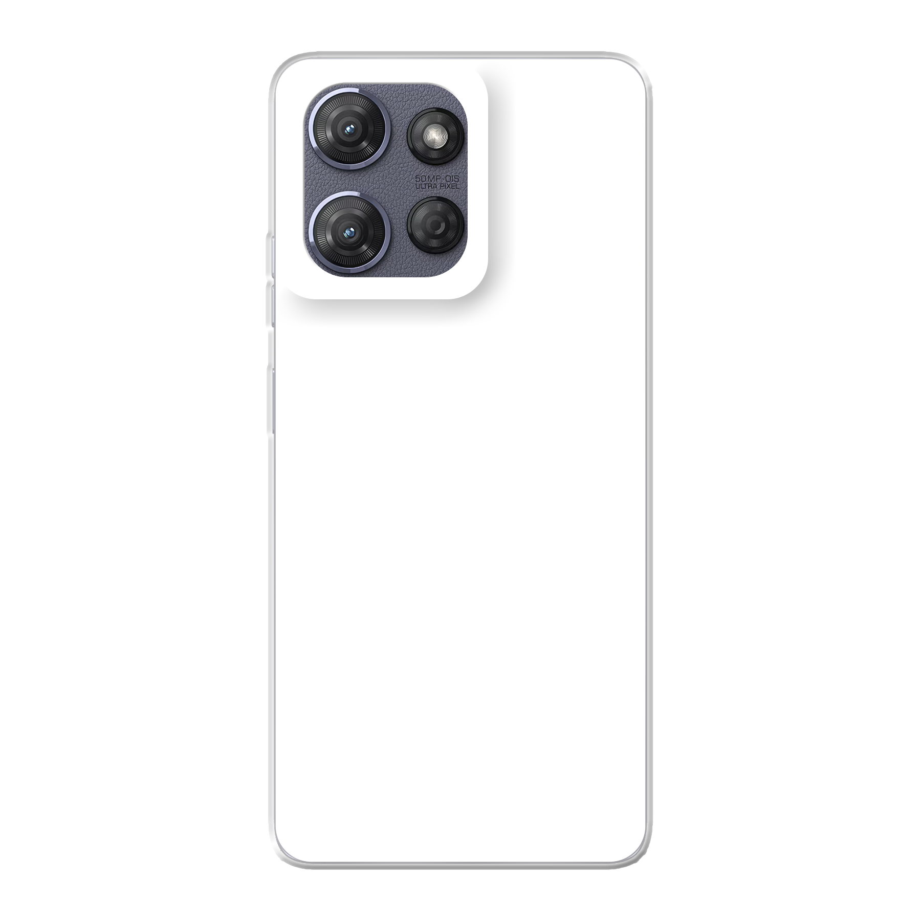 Motorola Moto G Power (2025) soft case (back printed, transparent)