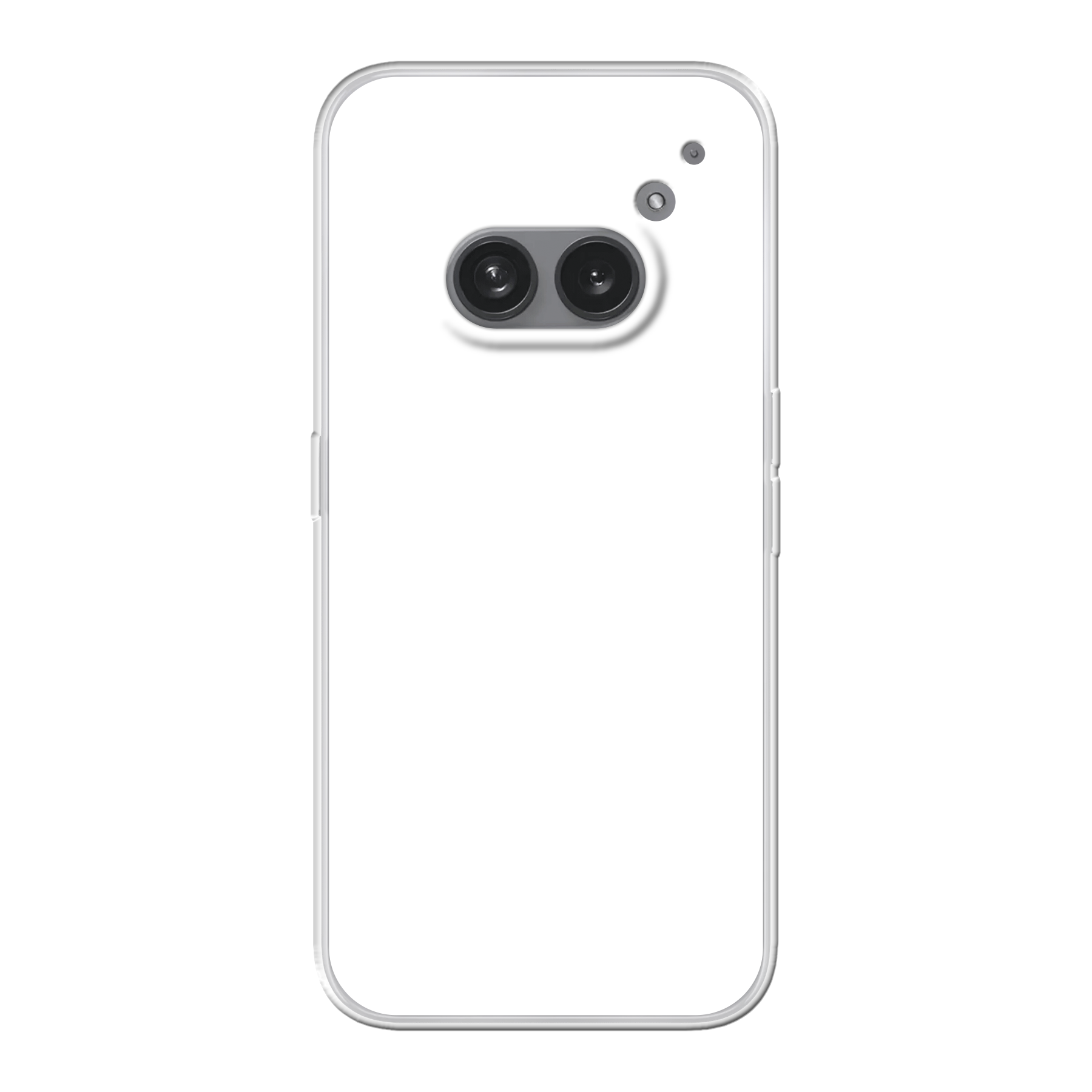Nothing Phone (2a) Plus soft case (back printed, transparent)