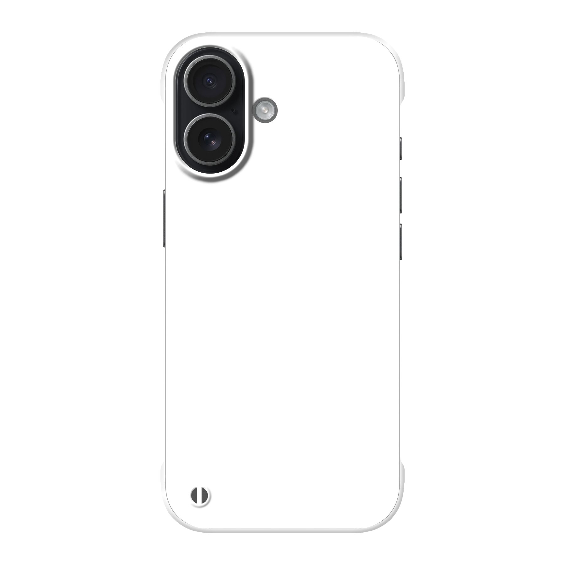 Apple iPhone 17 Hard case (back printed, transparent)
