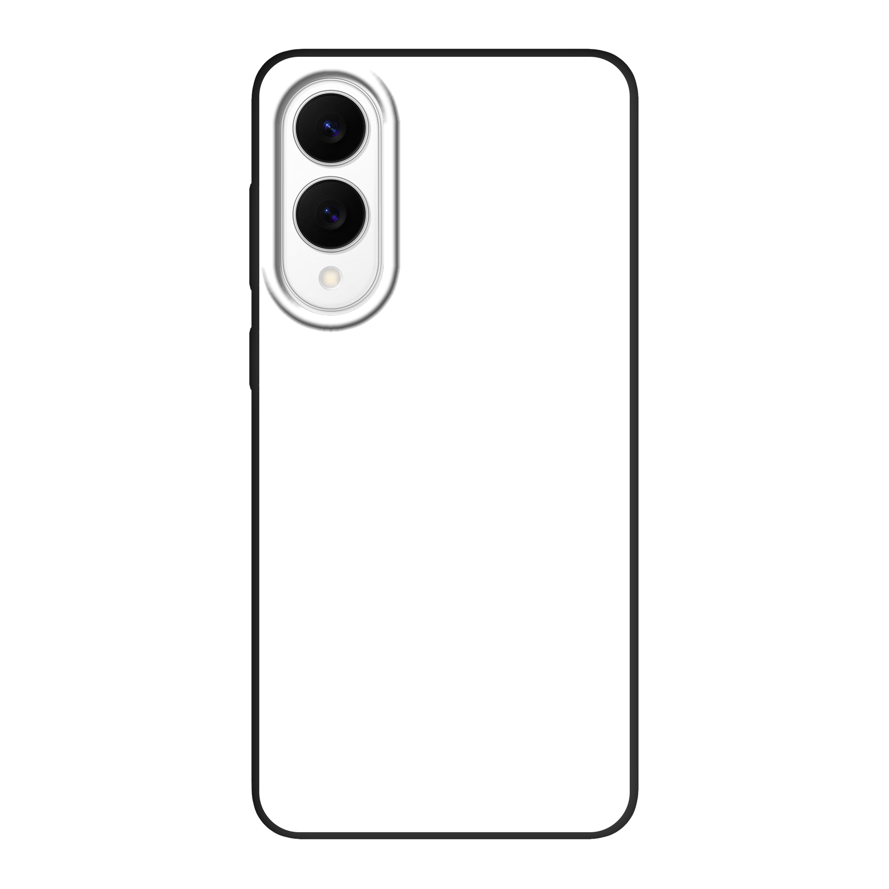 Samsung Galaxy S25 Edge Biodegradable case (back printed, black)