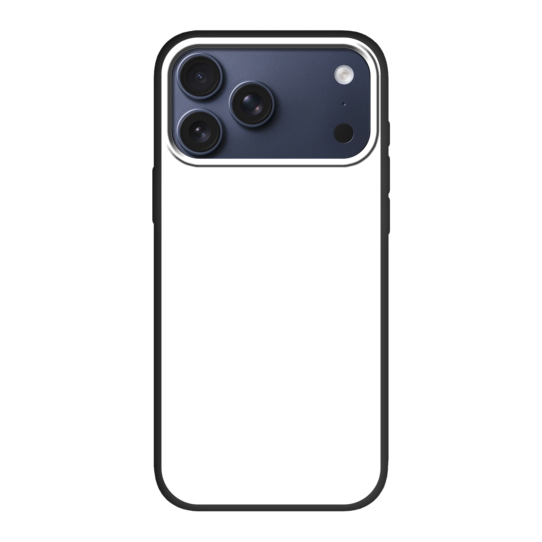 Apple iPhone 17 Pro Max Biodegradable case (back printed, black)