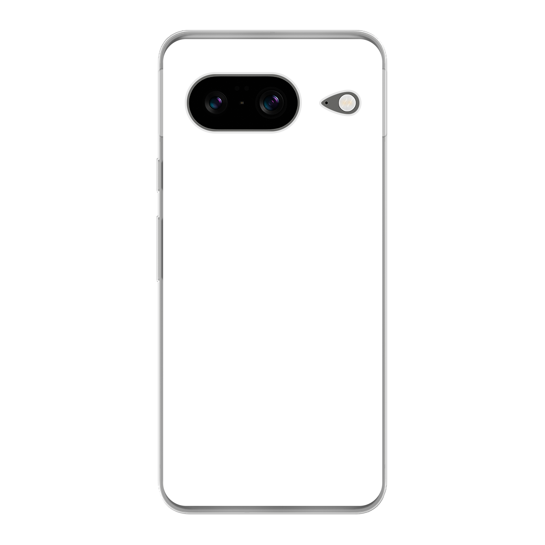 Google Pixel 8 Soft case (back printed, transparent)