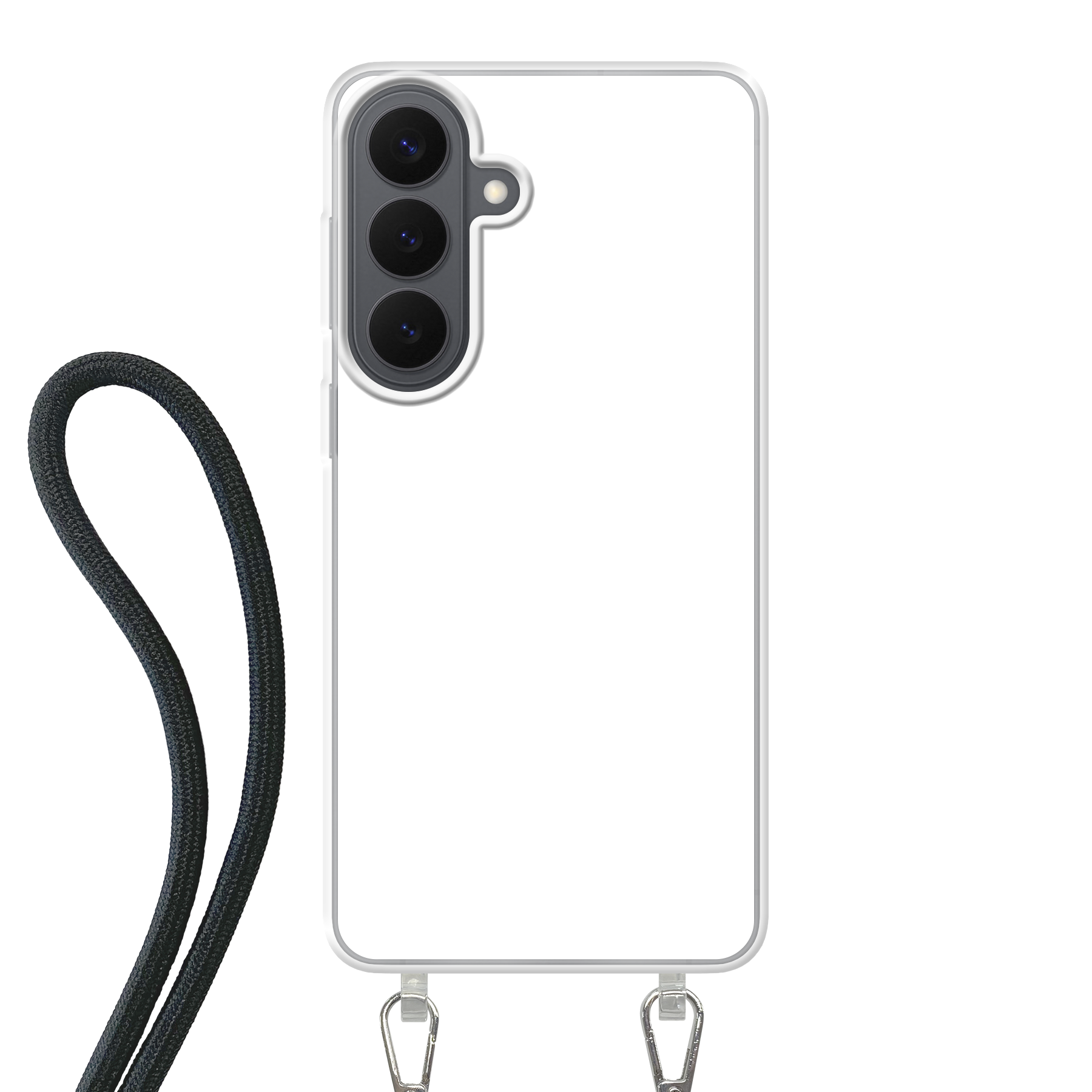Samsung Galaxy S26 Plus Crossbody case (back printed, transparent)