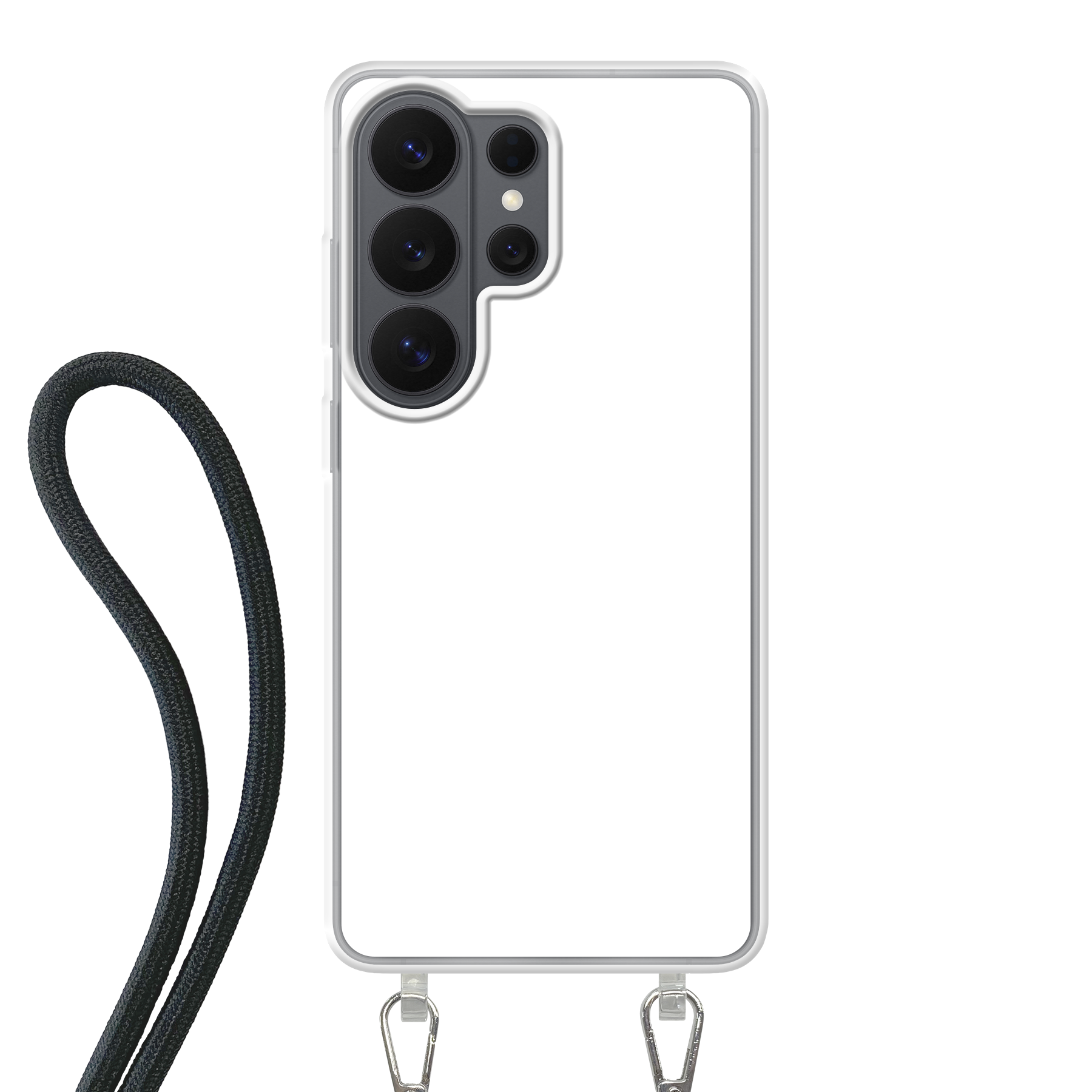 Samsung Galaxy S26 Ultra Crossbody case (back printed, transparent)