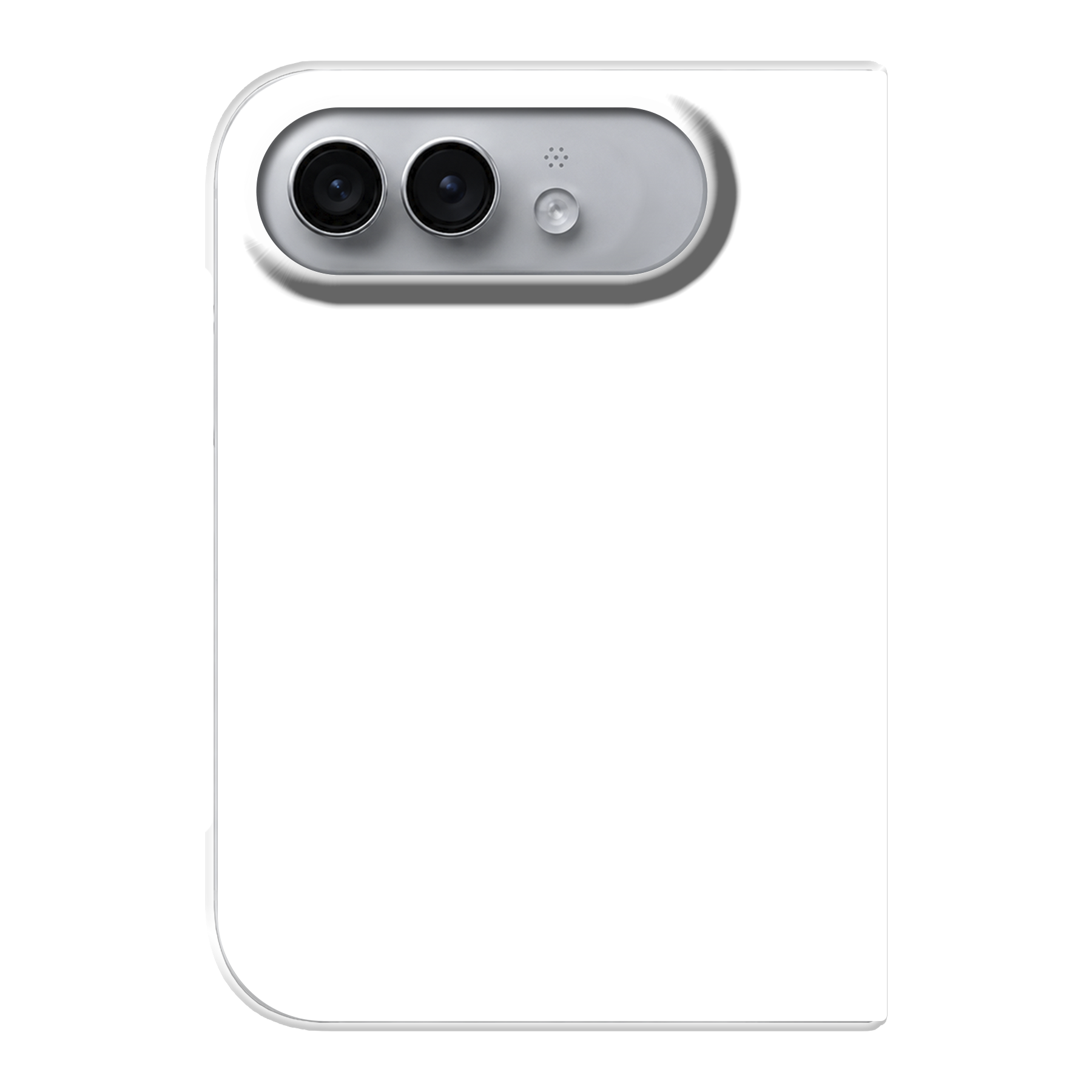 Apple iPhone Fold Hard case (back printed, transparent)
