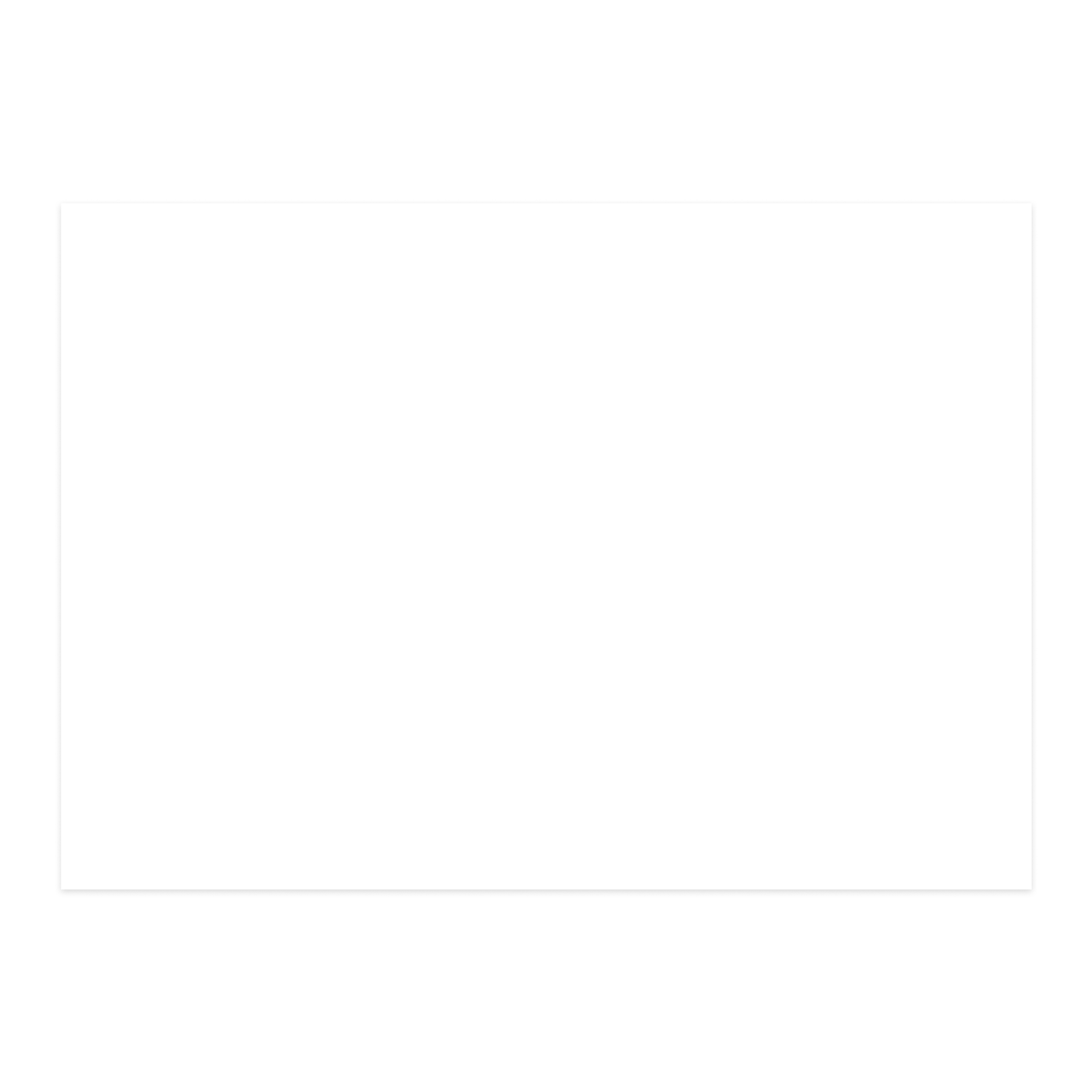 Custom gift card A6 (front printed)