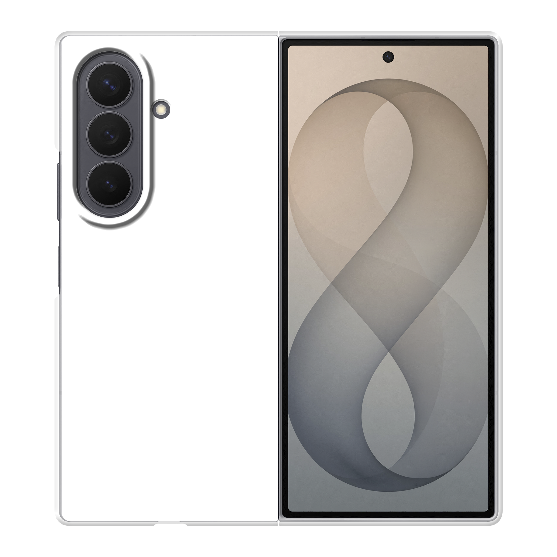 Samsung Galaxy Z Fold8 Hard case (back printed, transparent)