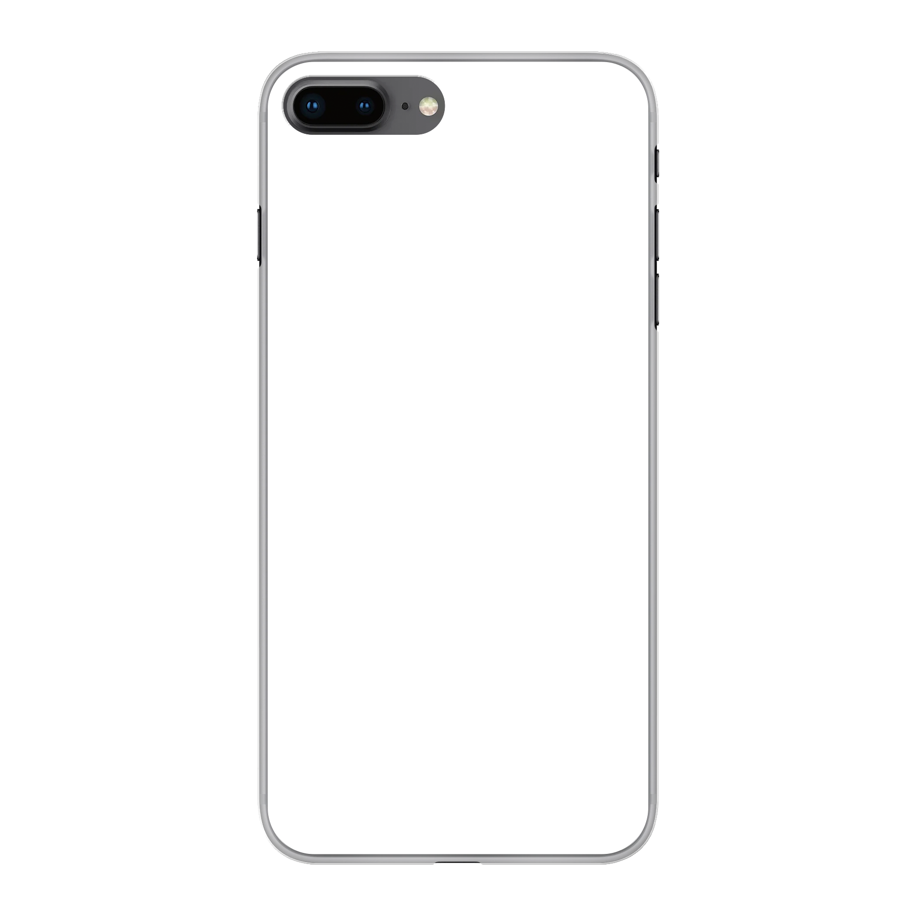 Apple iPhone 7 Plus / 8 Plus Soft case (back printed, transparent)