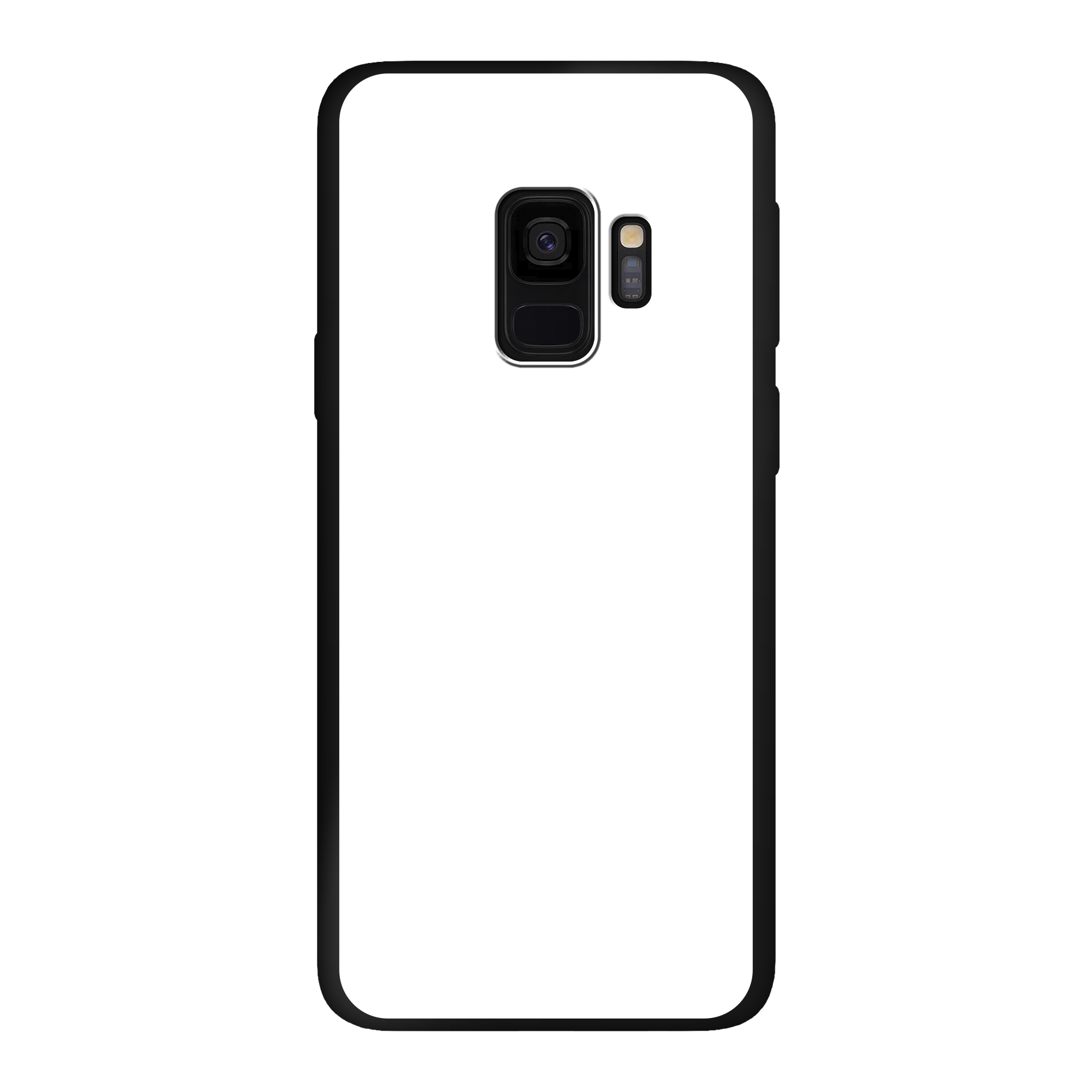 Samsung Galaxy S9 Soft case (back printed, black)