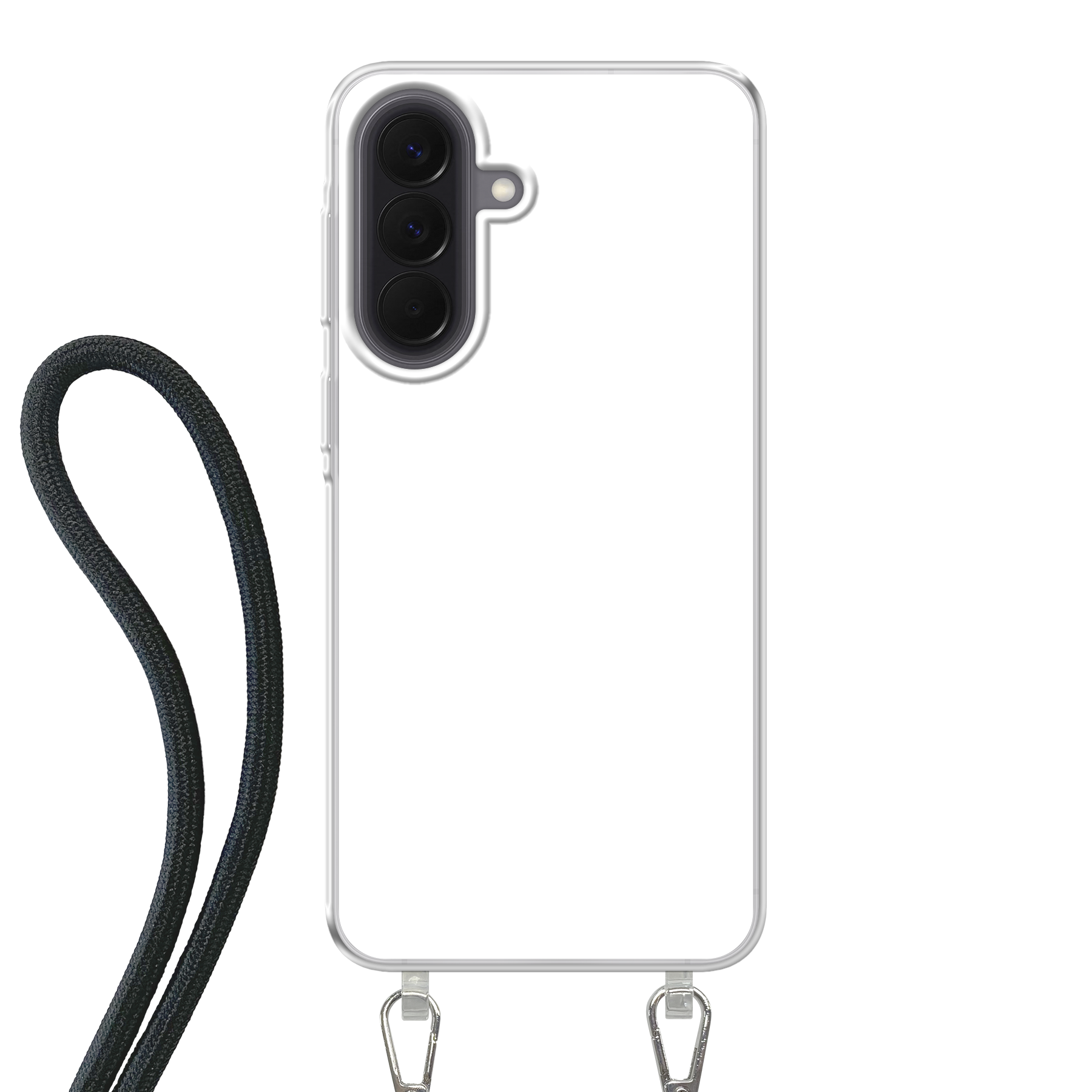 Samsung Galaxy A57 Crossbody case (back printed, transparent)