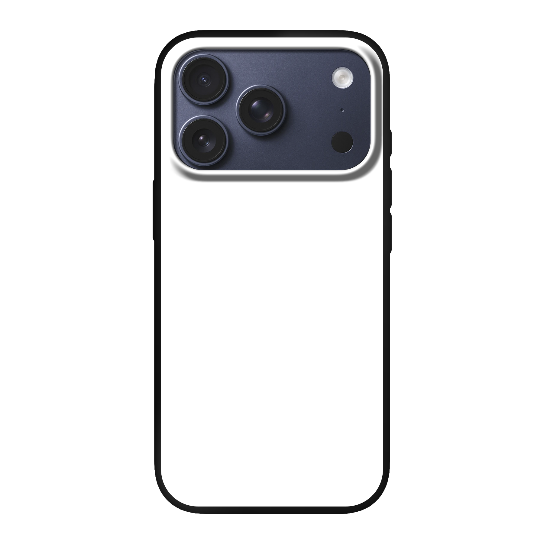 Apple iPhone 18 Pro Soft case (back printed, black)