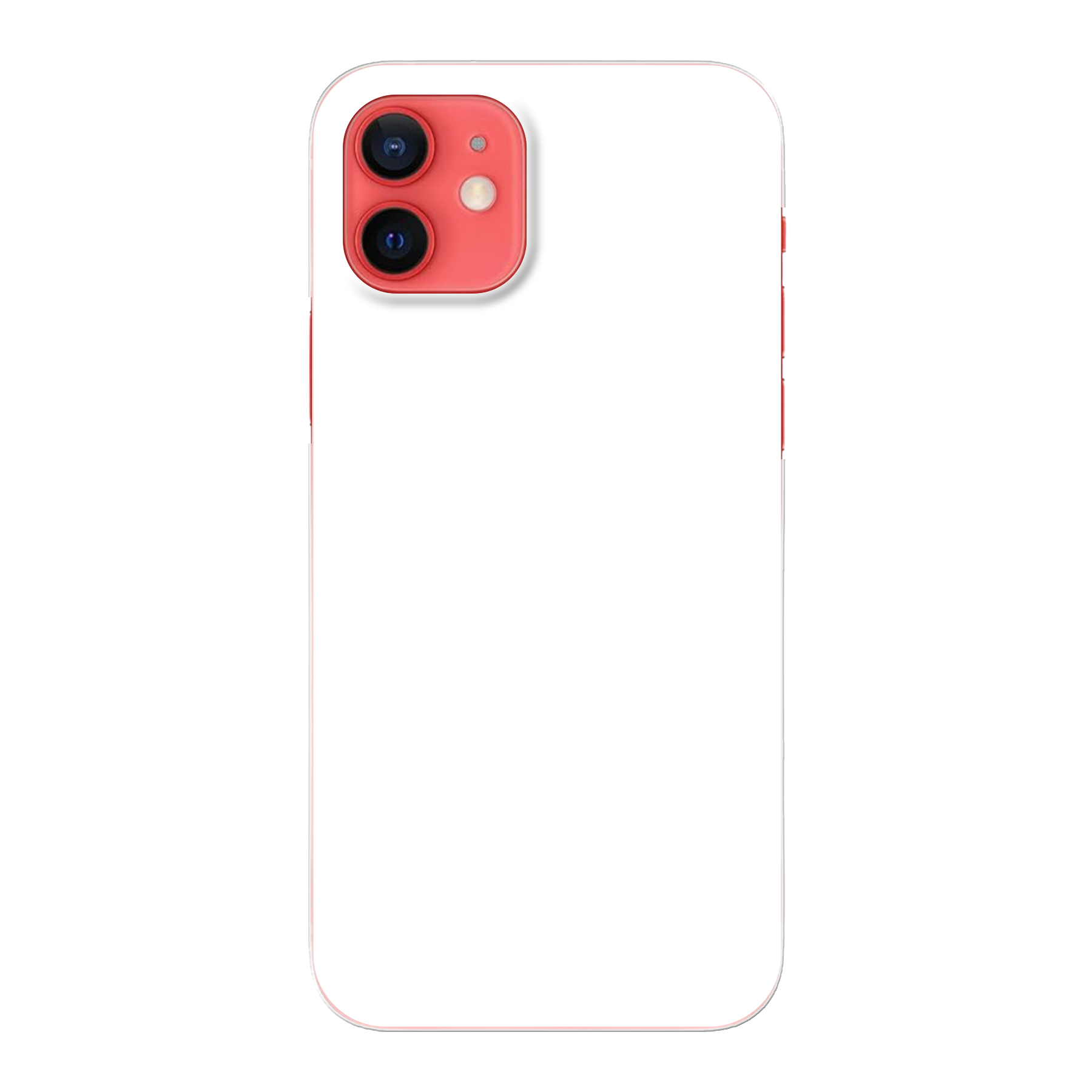Apple iPhone 12 / iPhone 12 Pro Hard case (back printed, transparent)